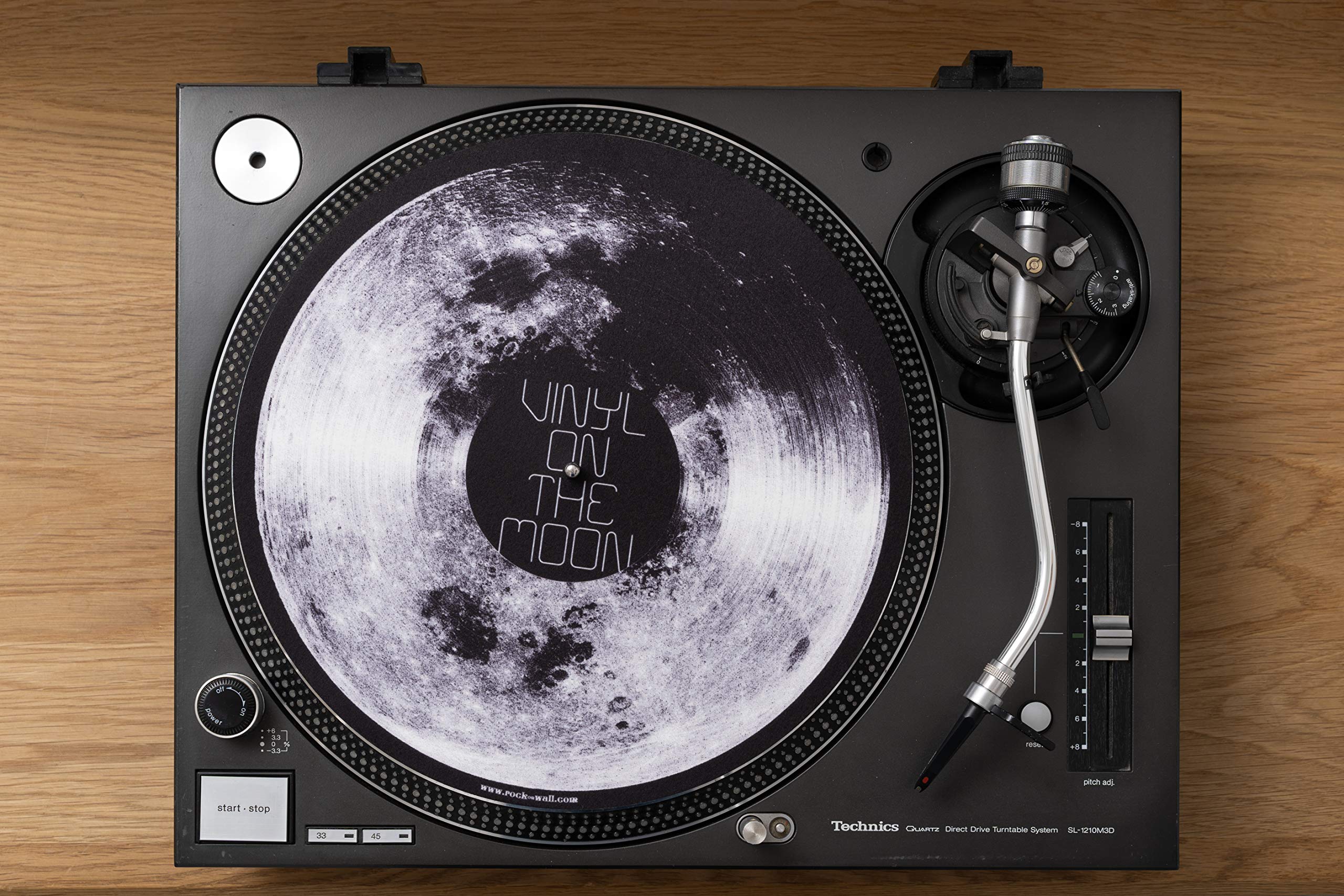 Amazon.co.jp: ターンテーブルフェルトスリップマット - 月に