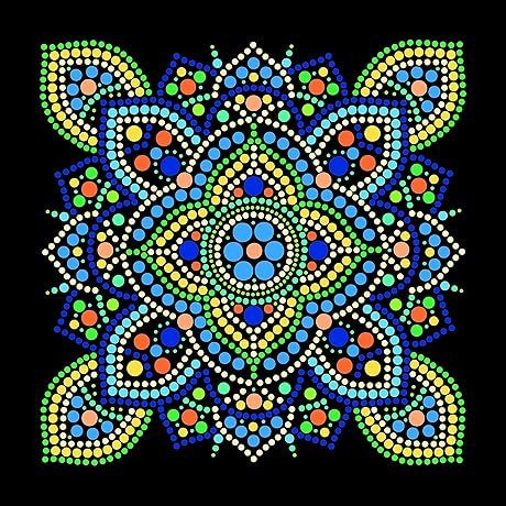 Plaid Traditional Mandala Dot Painting Kit