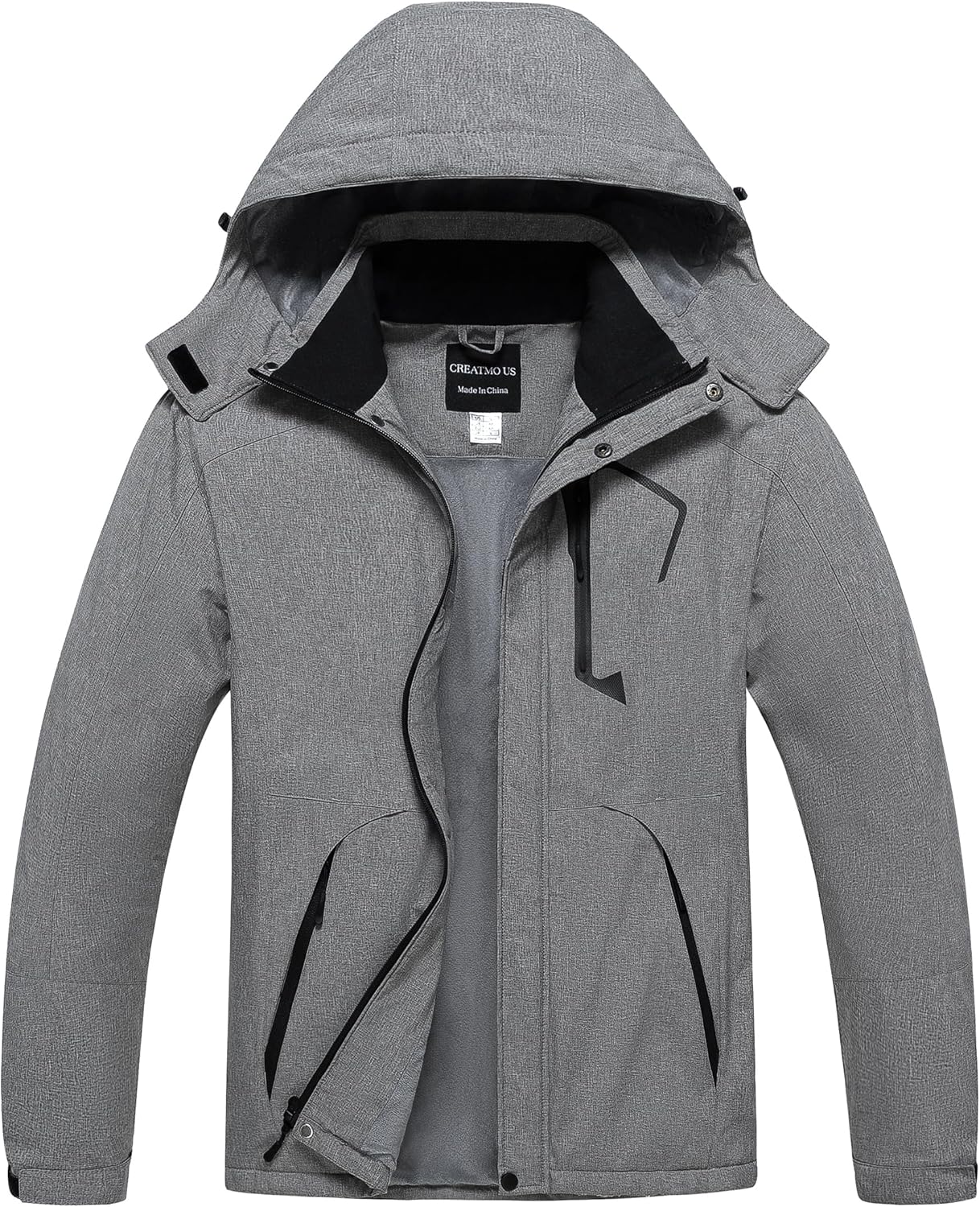 CREATMO US Men’s Mountain Waterproof Ski Jacket Snowboard Jacket Windproof Snowboarding Jacket Warm Winter Coat Raincoat CREATMO US Men’s Mountain Waterproof Ski Jacket Snowboard Jacket Windproof Snowboarding Jacket Warm Winter Coat Raincoat