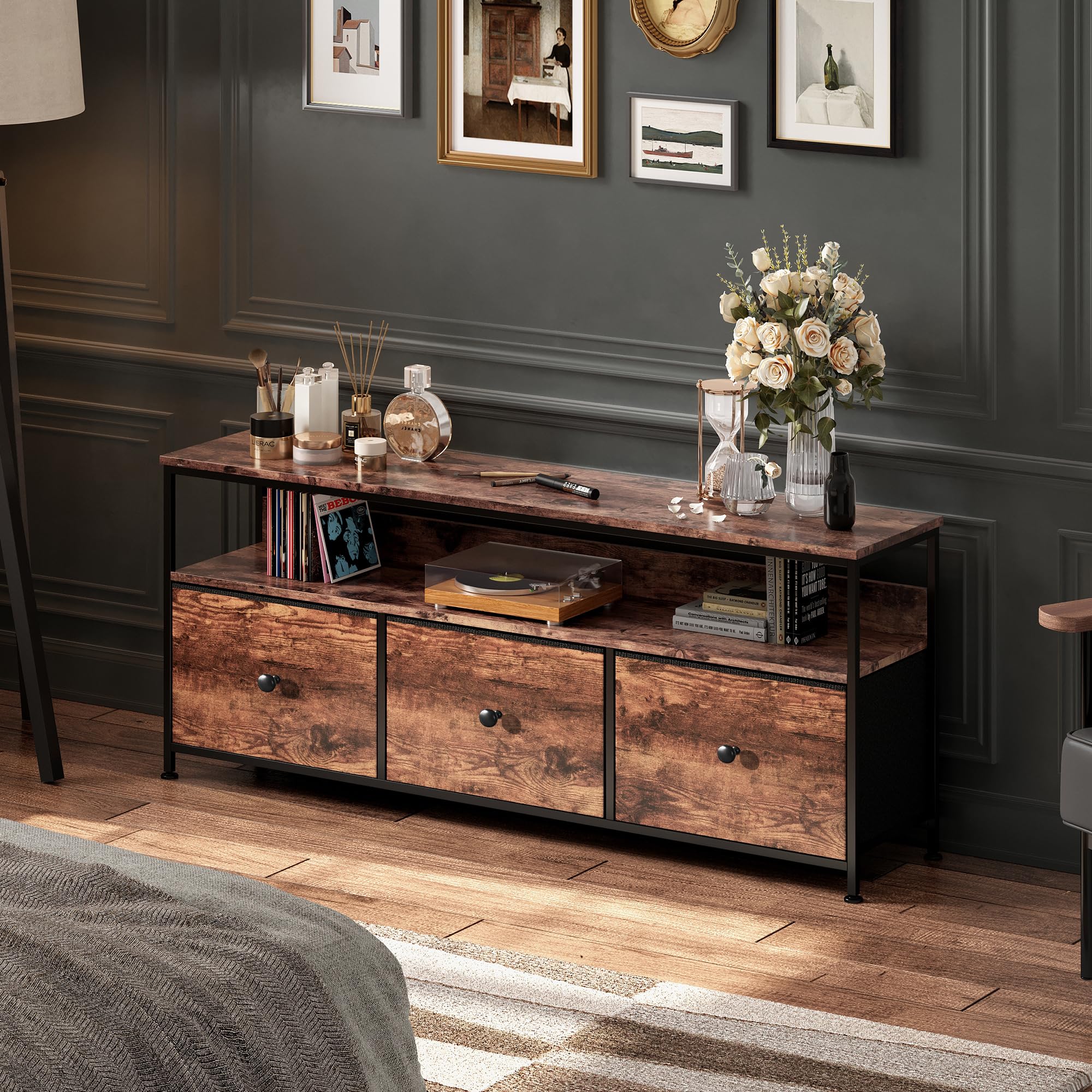 Stile Industrial Mobile Rustico Porta Tv Porta TV Tudor Di