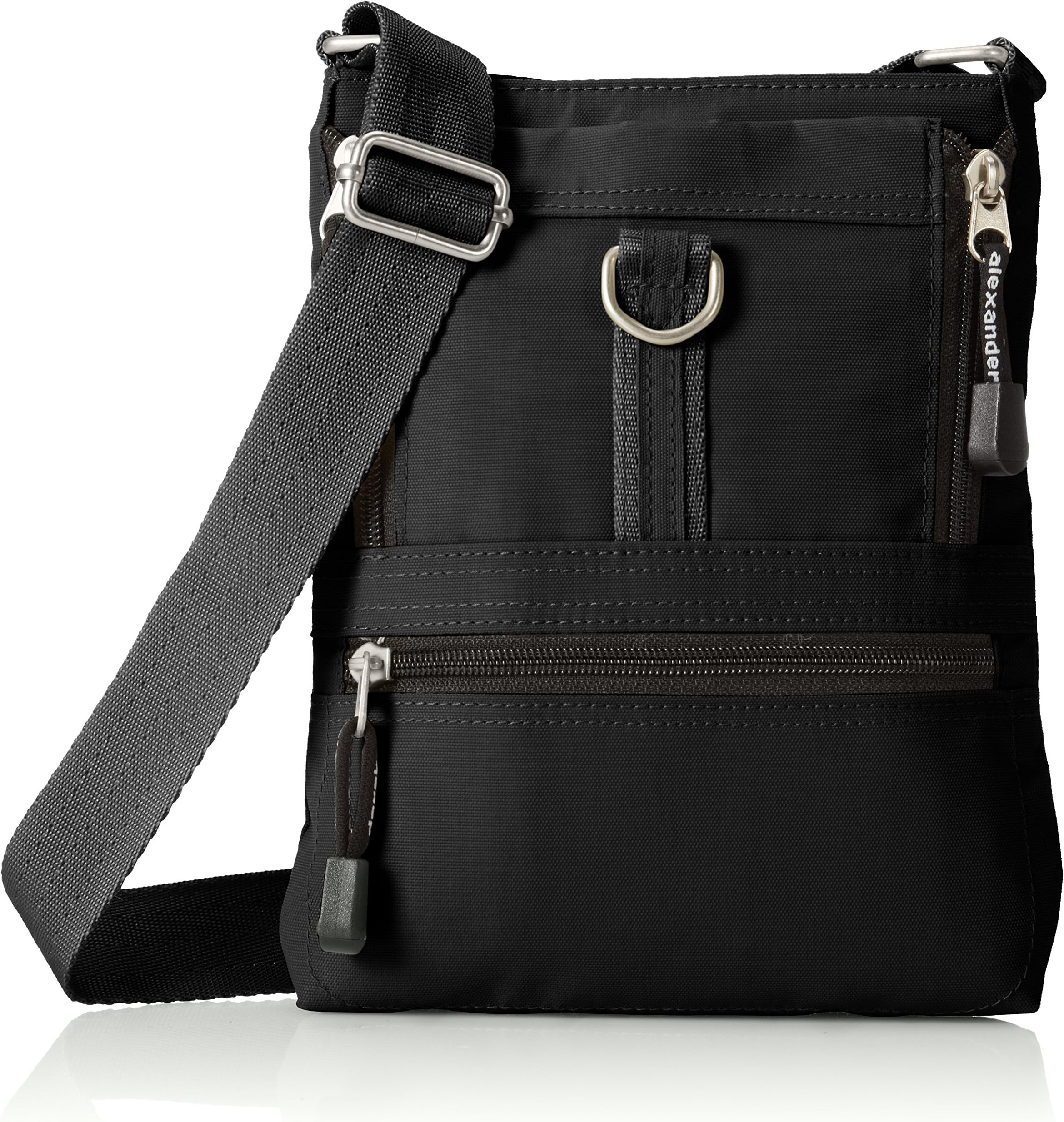 Derek AlexanderNS Half Flap Front Organizer-1, Black, One Size