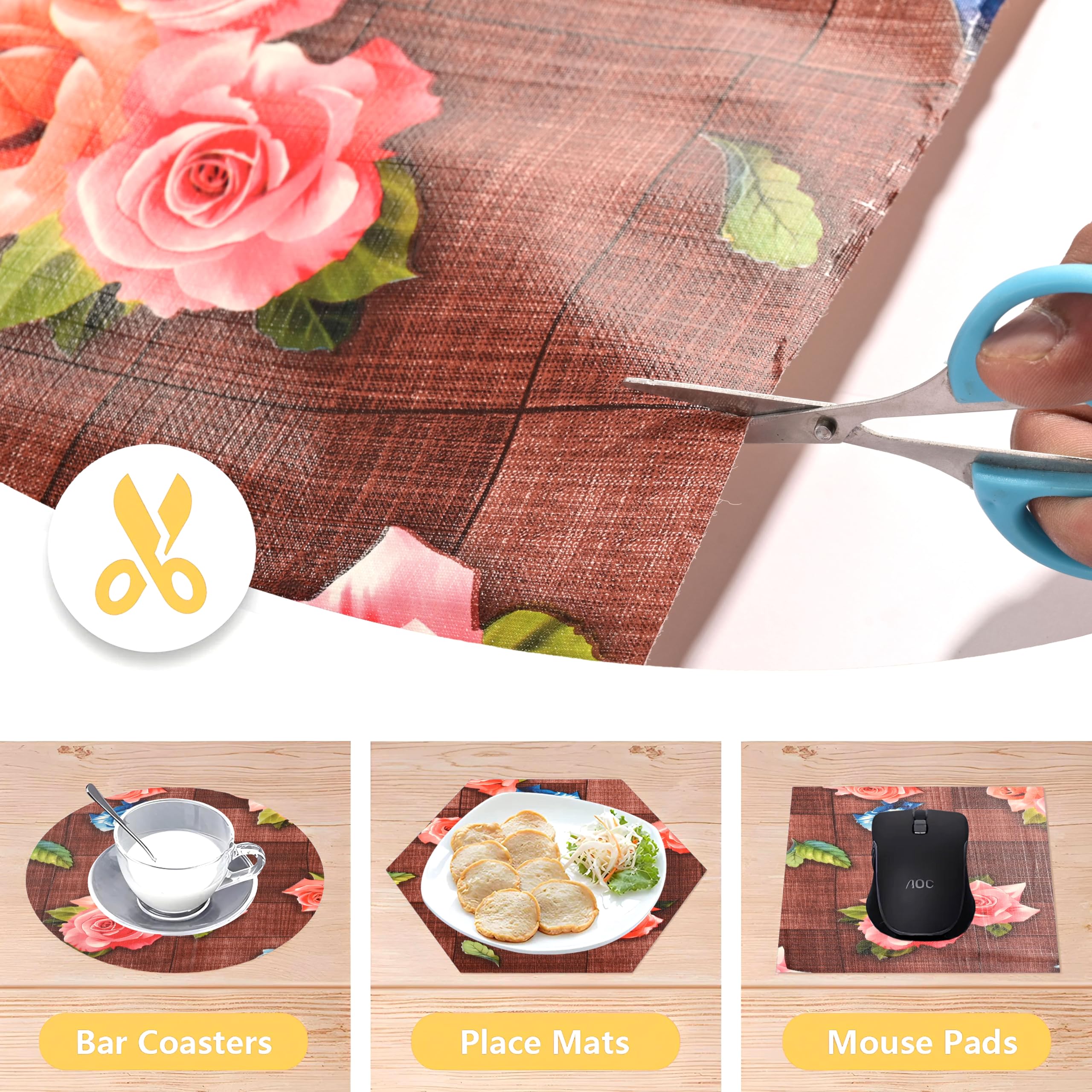 PVC Shelf Liner - Anti-Slip Kitchen Mats -5