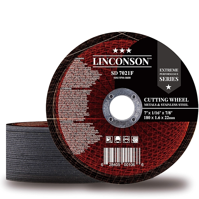 LINCONSON 7寸金属不锈钢切割片25片装