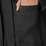 Fruit of the Loom Womens Lightweight Waffle Knit Kimono RobeBathrobe