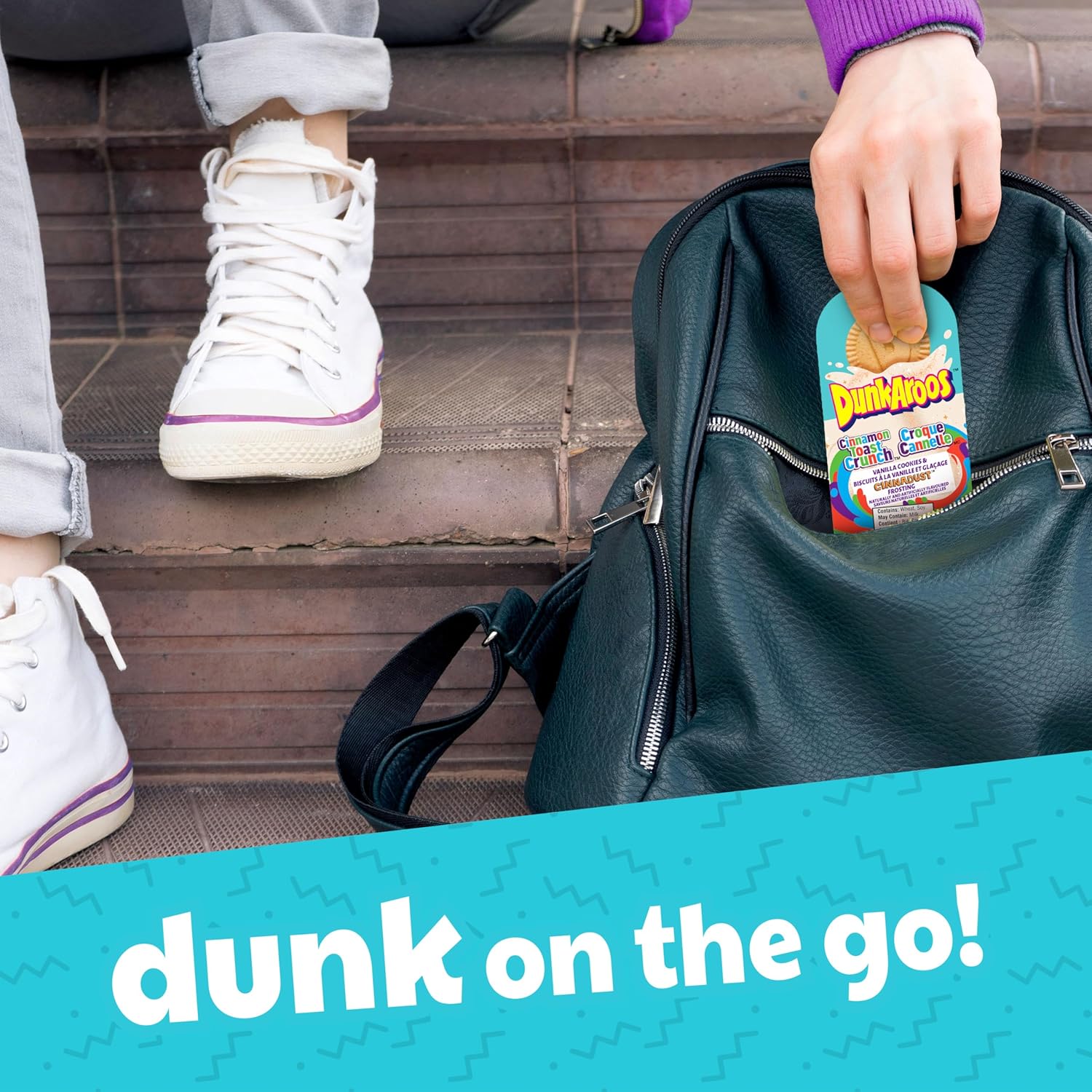 Cinnamon Toast Crunch DunkAroos Vanilla Cookies and Cinnadust Frosting, Package of 6 Trays of DunkAroos - Image 6