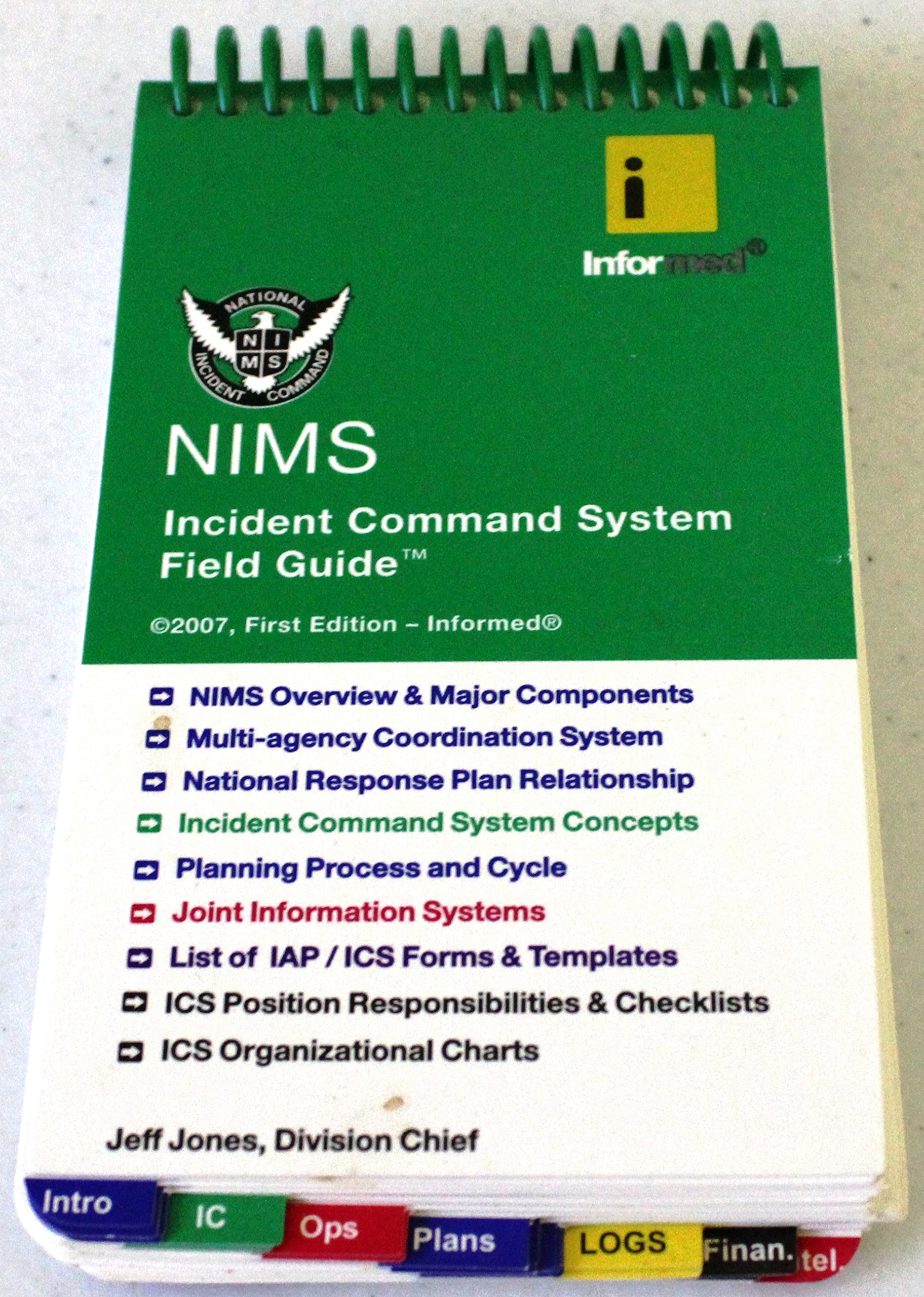 Nims Incident Command System Field Guide