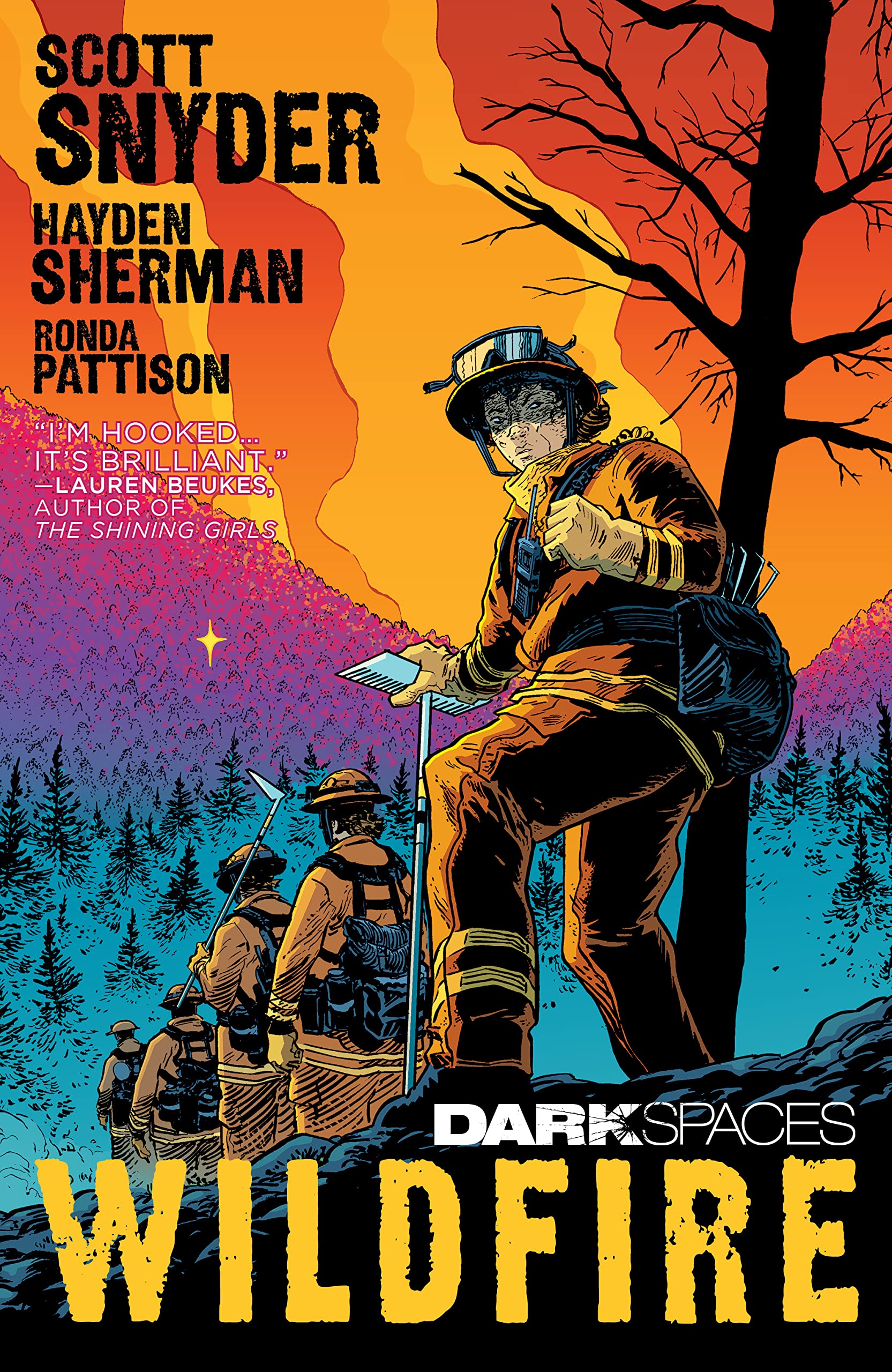 DARK SPACES WILDFIRE GRAPHIC NOVEL Paperback Collects 5 Part Series Scott Snyder