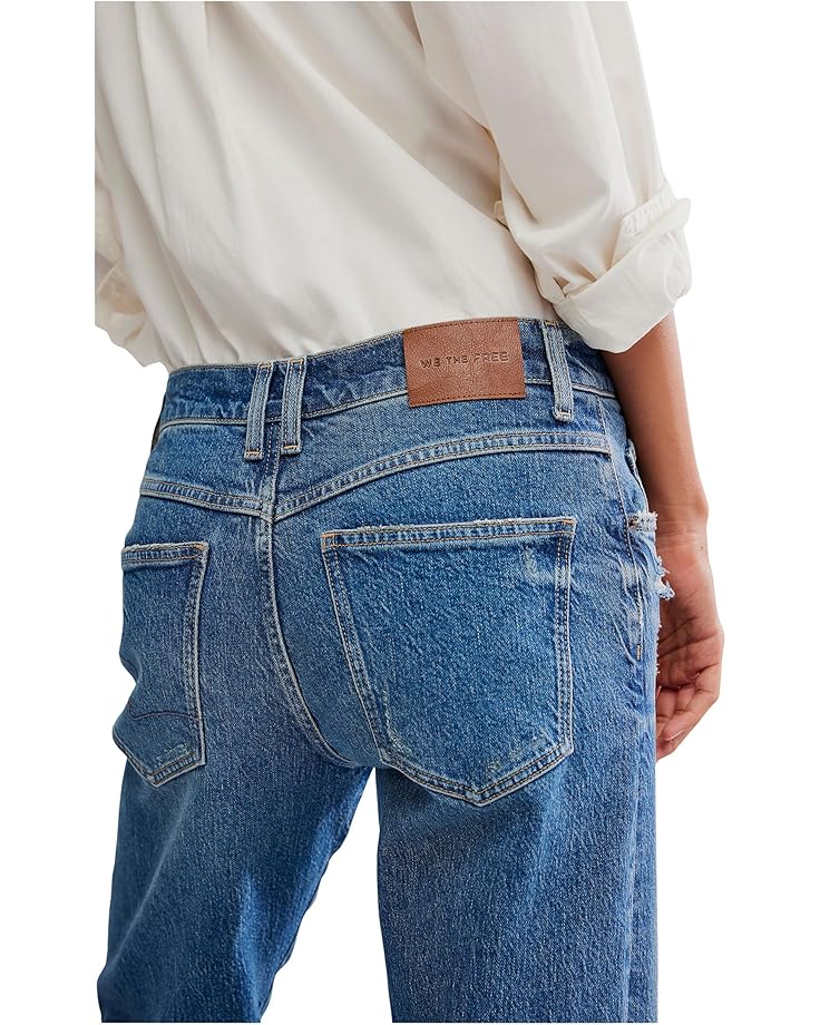 Free People Risk Taker Mid-Rise Straight - #4 of 4