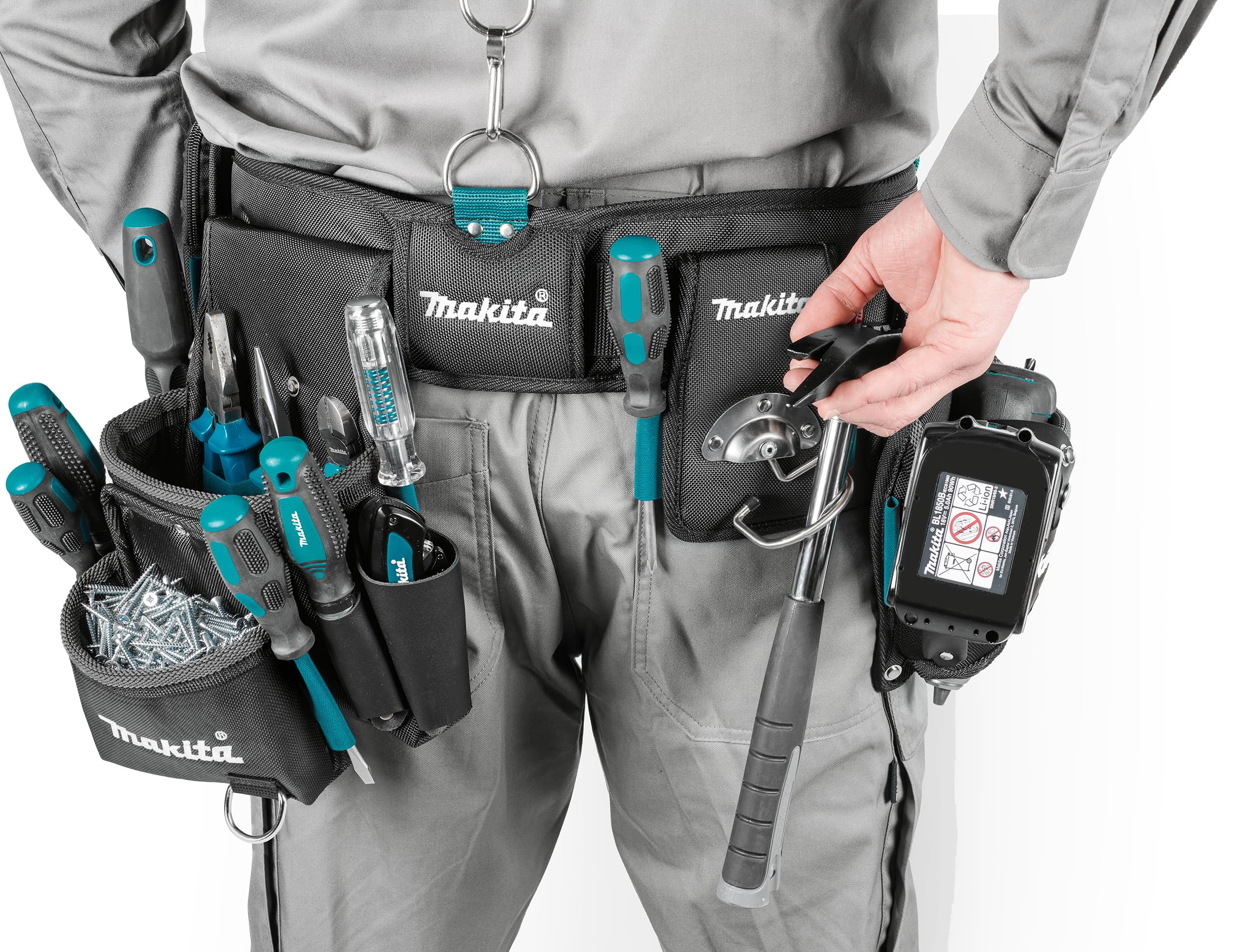 Makita E-15235 Ultimate - Set di cinture per attrezzi pesanti