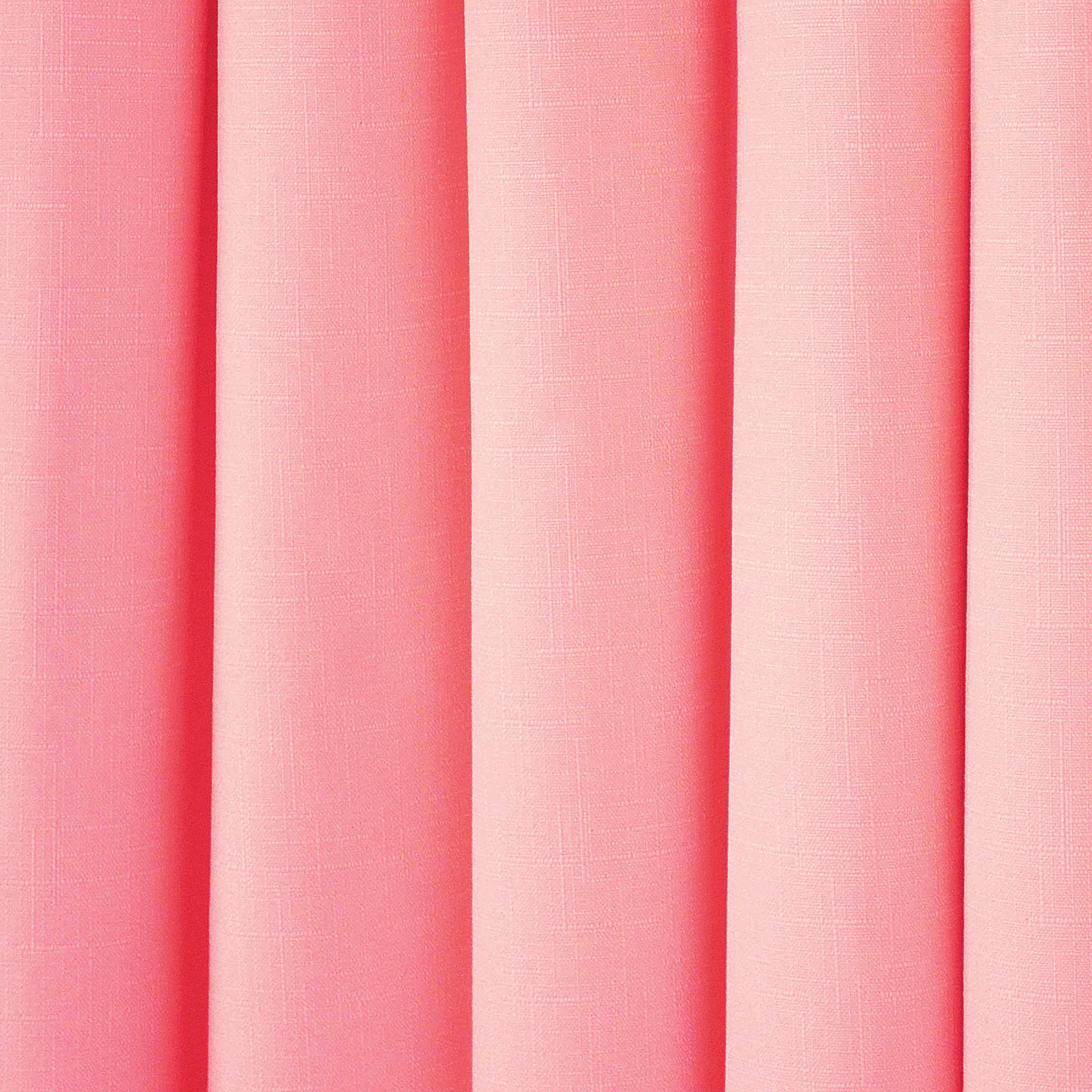 ECLIPSE Kendall Modern Scalloped Valance Rod Pocket Window Curtain for Kitchen or Bathroom 42" x 18", Coral - Image 3