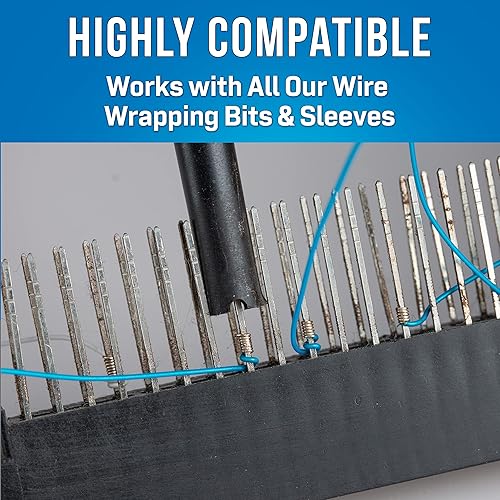 Miniatura 4 de Jonard G200R3278 Lexan Herramienta de envoltura de alambre, 18 AWG (0.039 in) a 32 AWG (0.008 in)