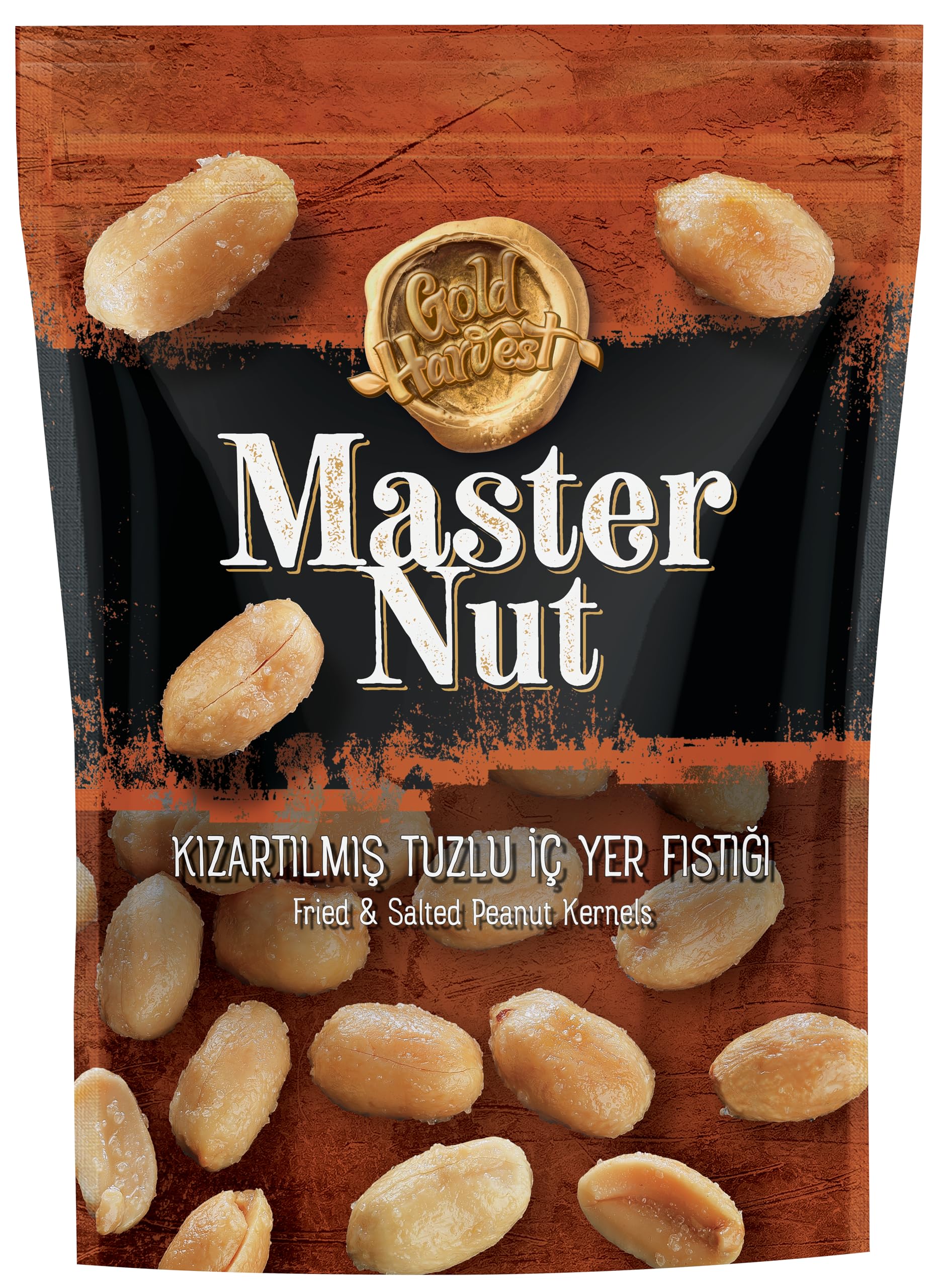 Master Nut Kızartılmış Yer Fıstığı, Tuzlu, 150gr Tekli Paket