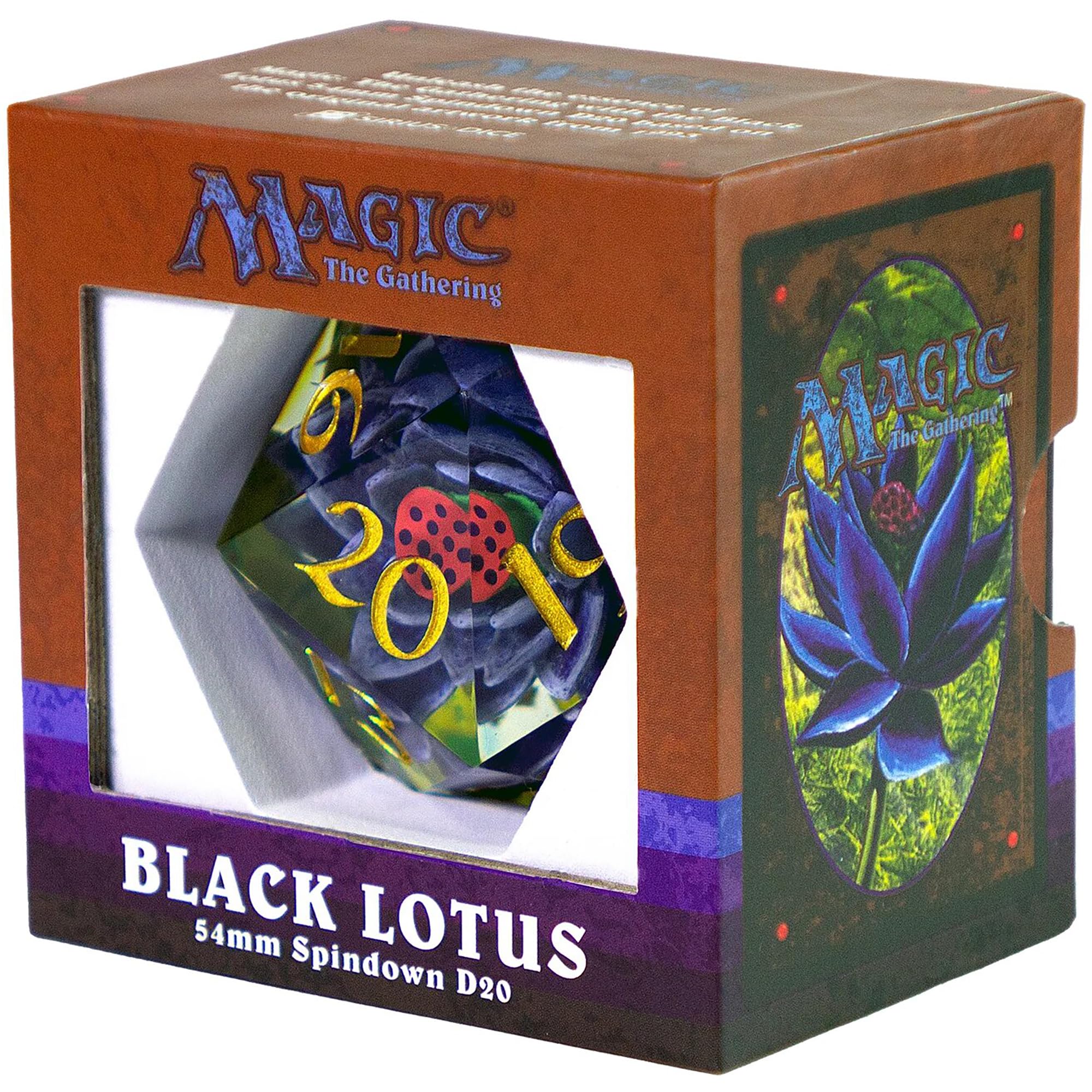 MTG ブラックロータス スピンダウン 54㎜ 20面ダイス Amazon | 54mm d20 MTG Black Lotus Spindown | ダイス・サイコロ