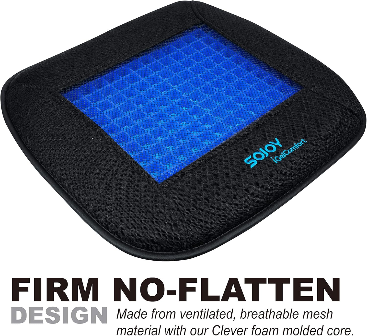 70% Off Everything Sojoy iGelComfot Gel Seat Cushion Coccyx Orthopedic Car Seat Cushion,Breathable Supportive Chair Cushion for Office Car (Black) (18x17x2) Exclusive Special Sojoy iGelComfot Gel Seat Cushion Coccyx Orthopedic Car Seat Cushion,Breathable Supportive Chair Cushion for Office Car (Black) (18x17x2)