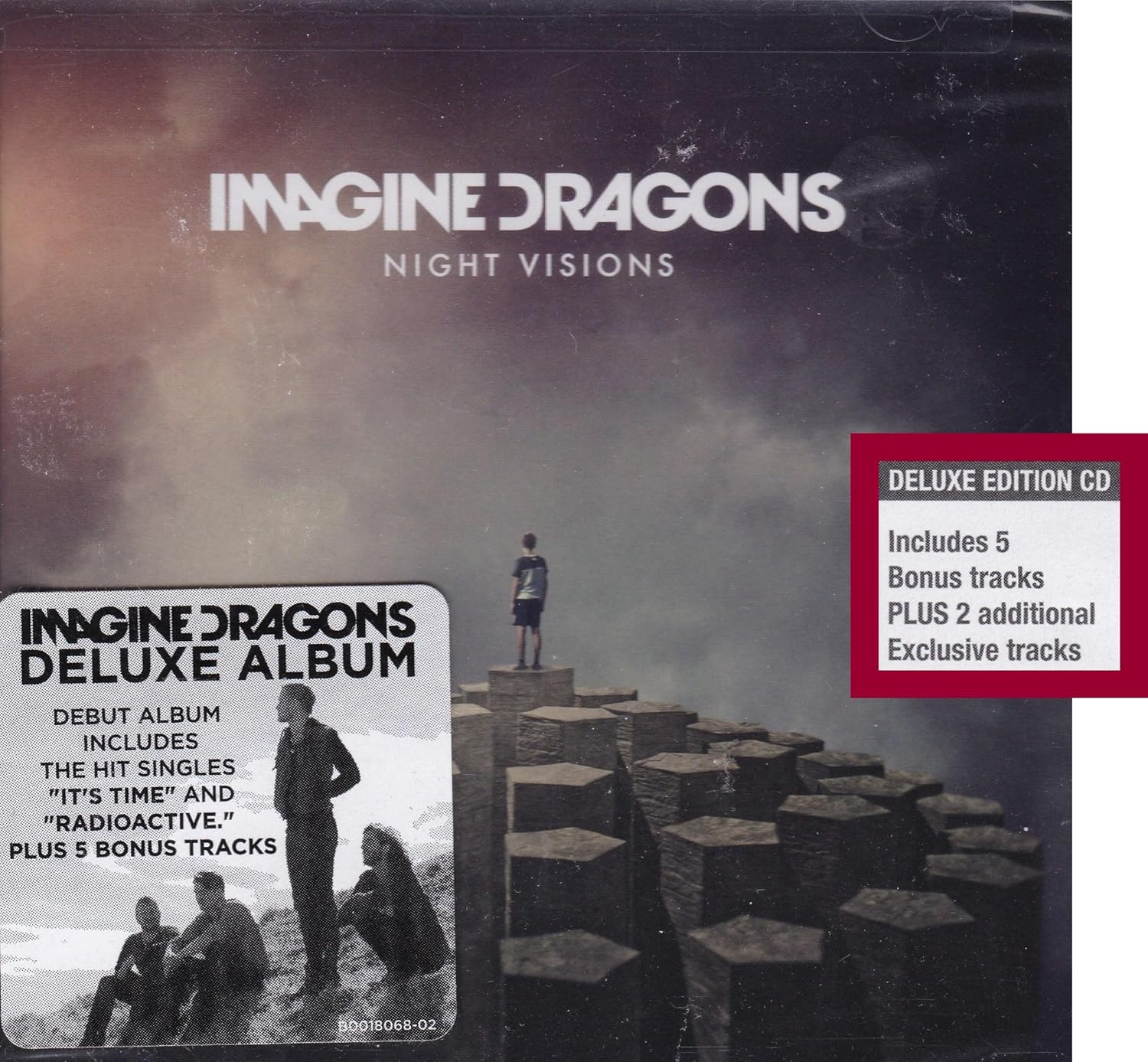 IMAGINE DRAGONS IMAGINE DRAGONS Night Visions DELUXE EDITION CD With