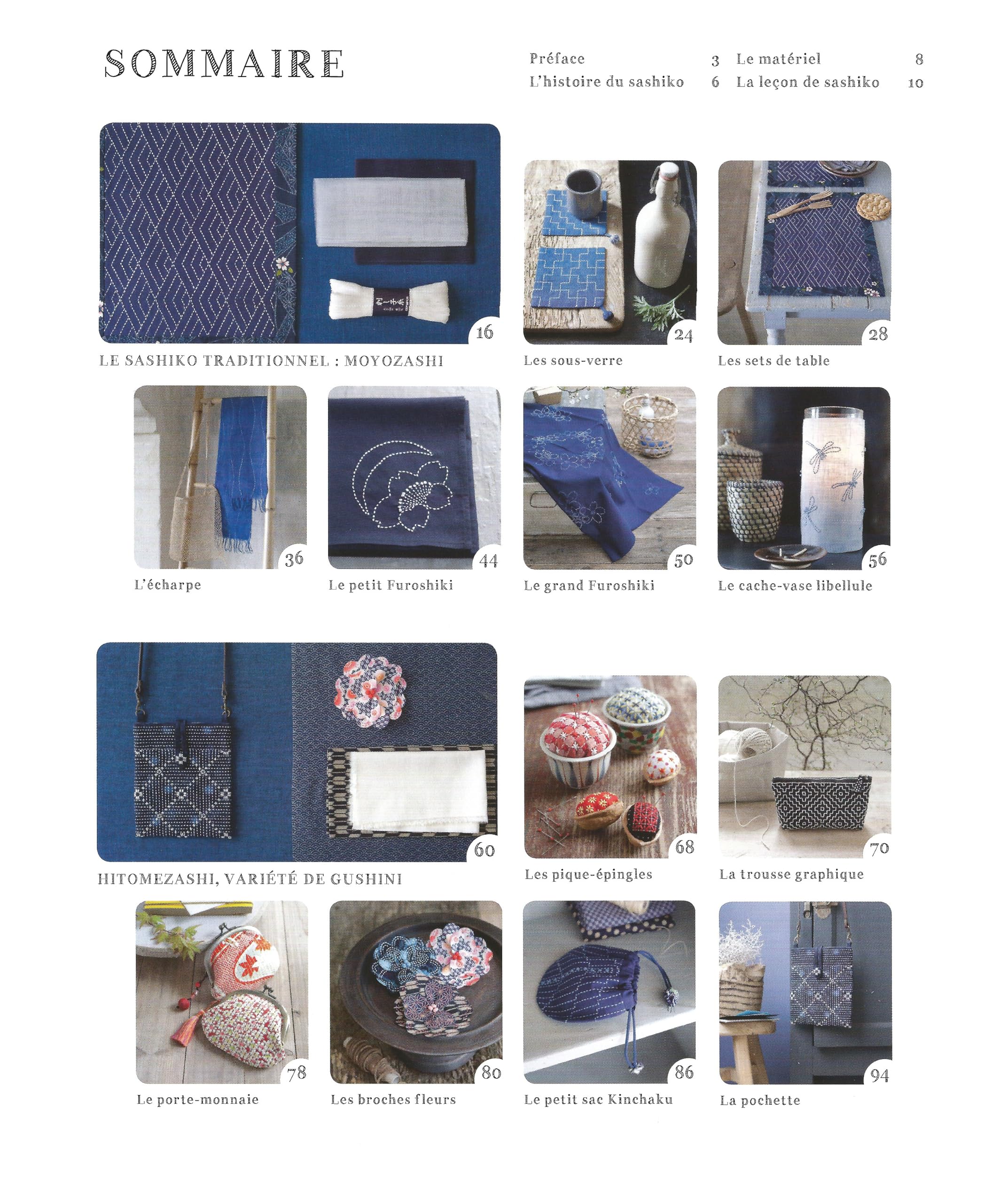 Broderie Sashiko - Techniques & créations