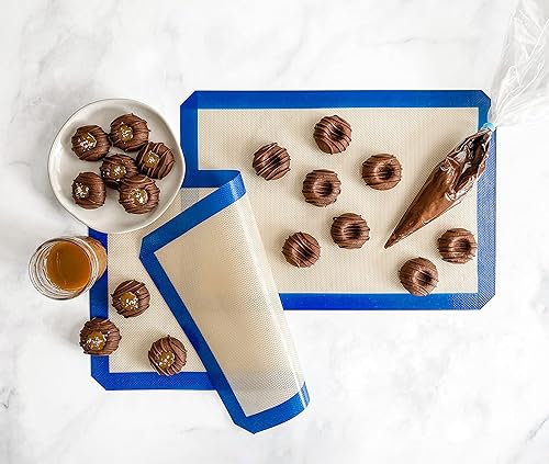 Miniatura 2 de USA Pan Juego de 2 alfombrillas antiadherentes de silicona para hornear