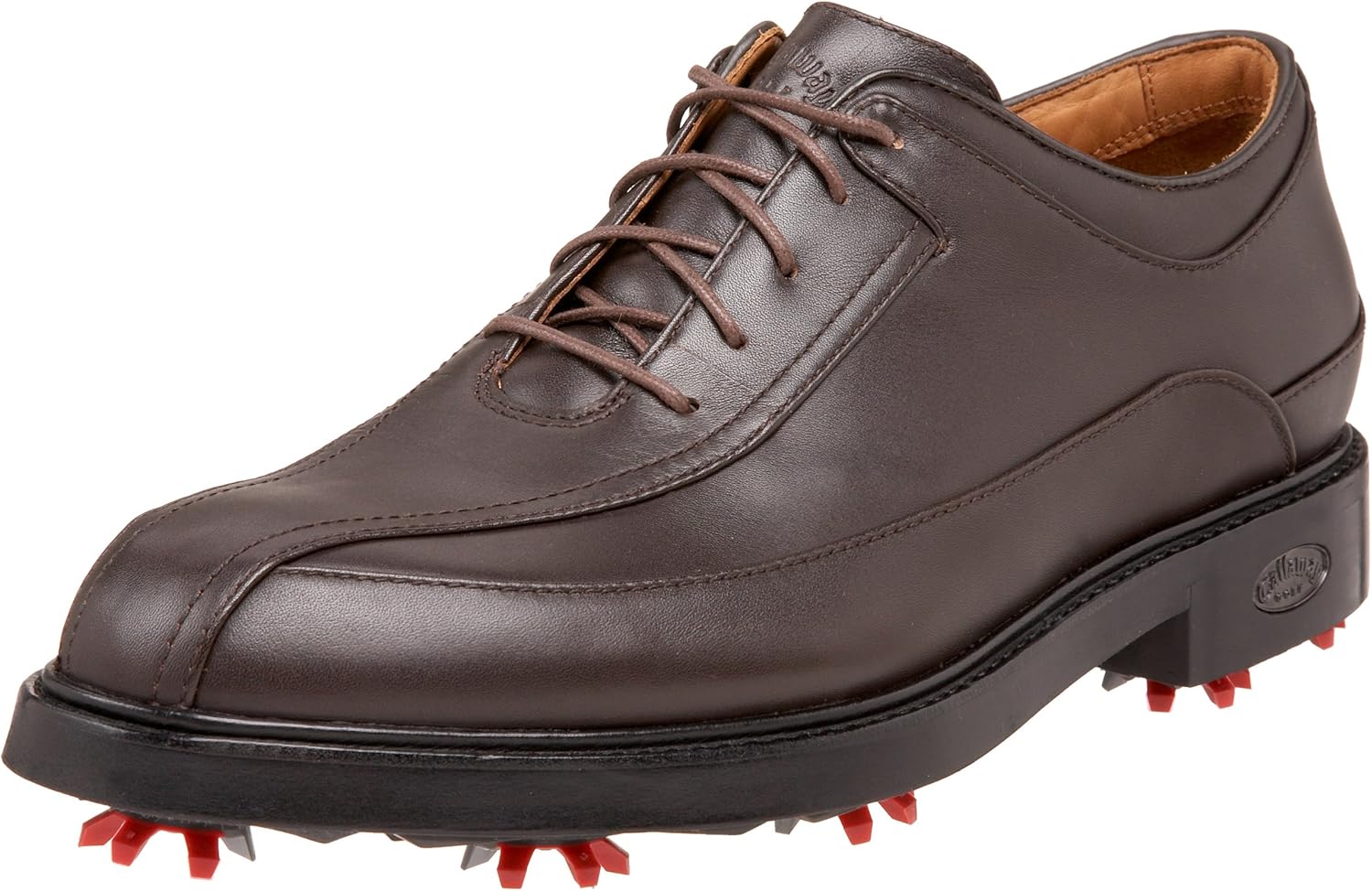 Callaway Men's XTT Tour Series Wide Golf Shoe,Dark Brown,8.5 W US