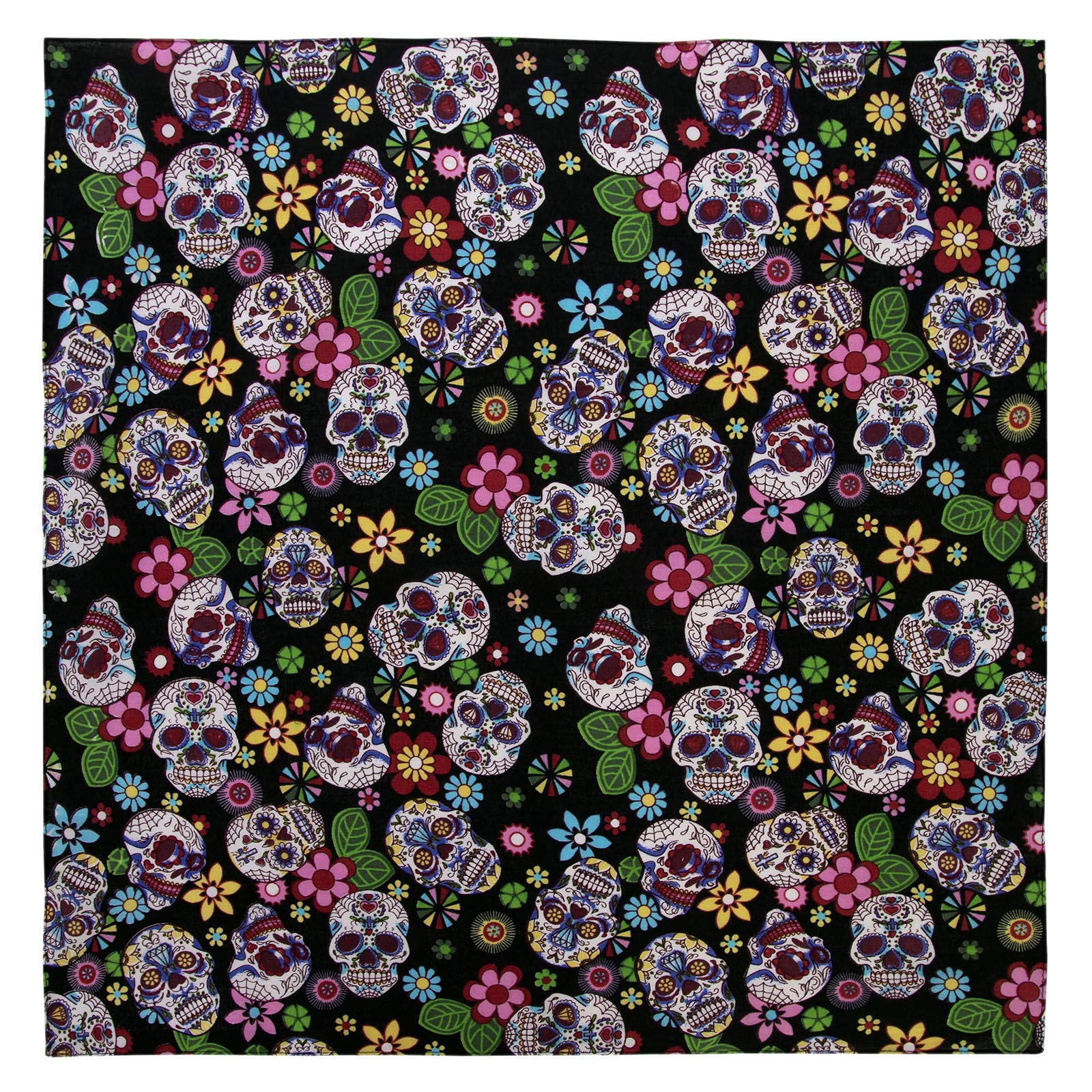 Bandana.comDay of the Dead - Multi Color Bandana
