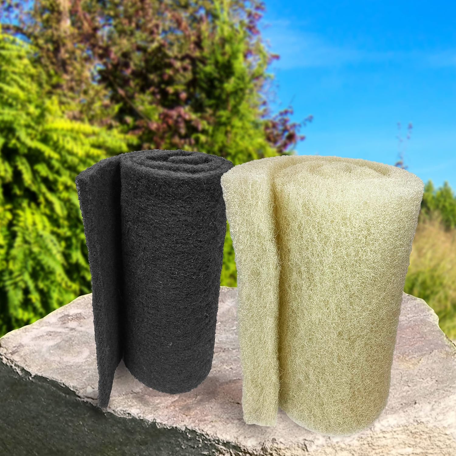 Aquatic Experts 18"x36" Coarse (Cream) Koi Pond Filter Pad