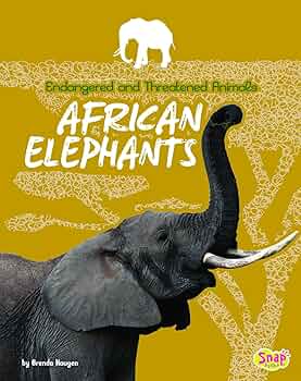 Elephant Brand 2冊 African Elephants (Endangered and Threatened Animals): Haugen