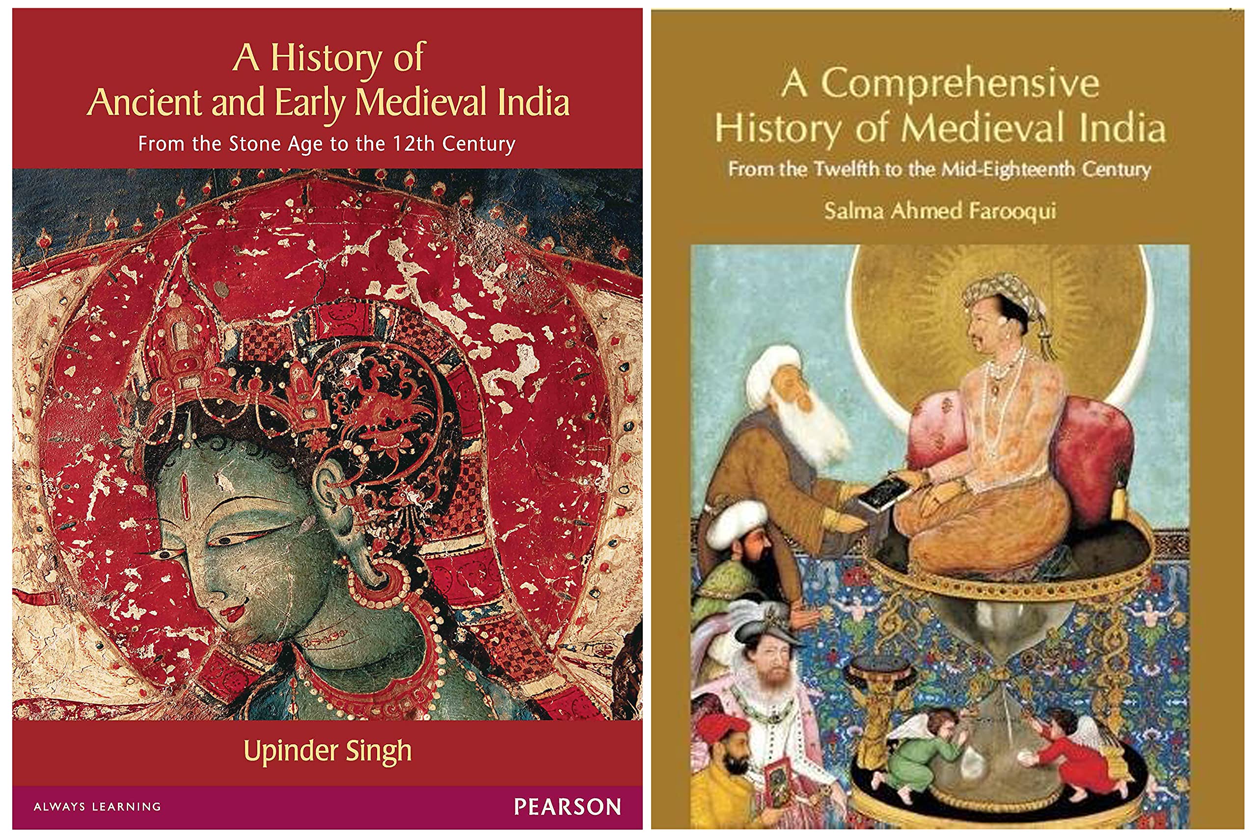 Ancient India: From the Stone Age to the 12th Century | First Edition | By Pearson+A Comprehensive History of Medieval India from Twelfth to the Mid Eighteenth Century