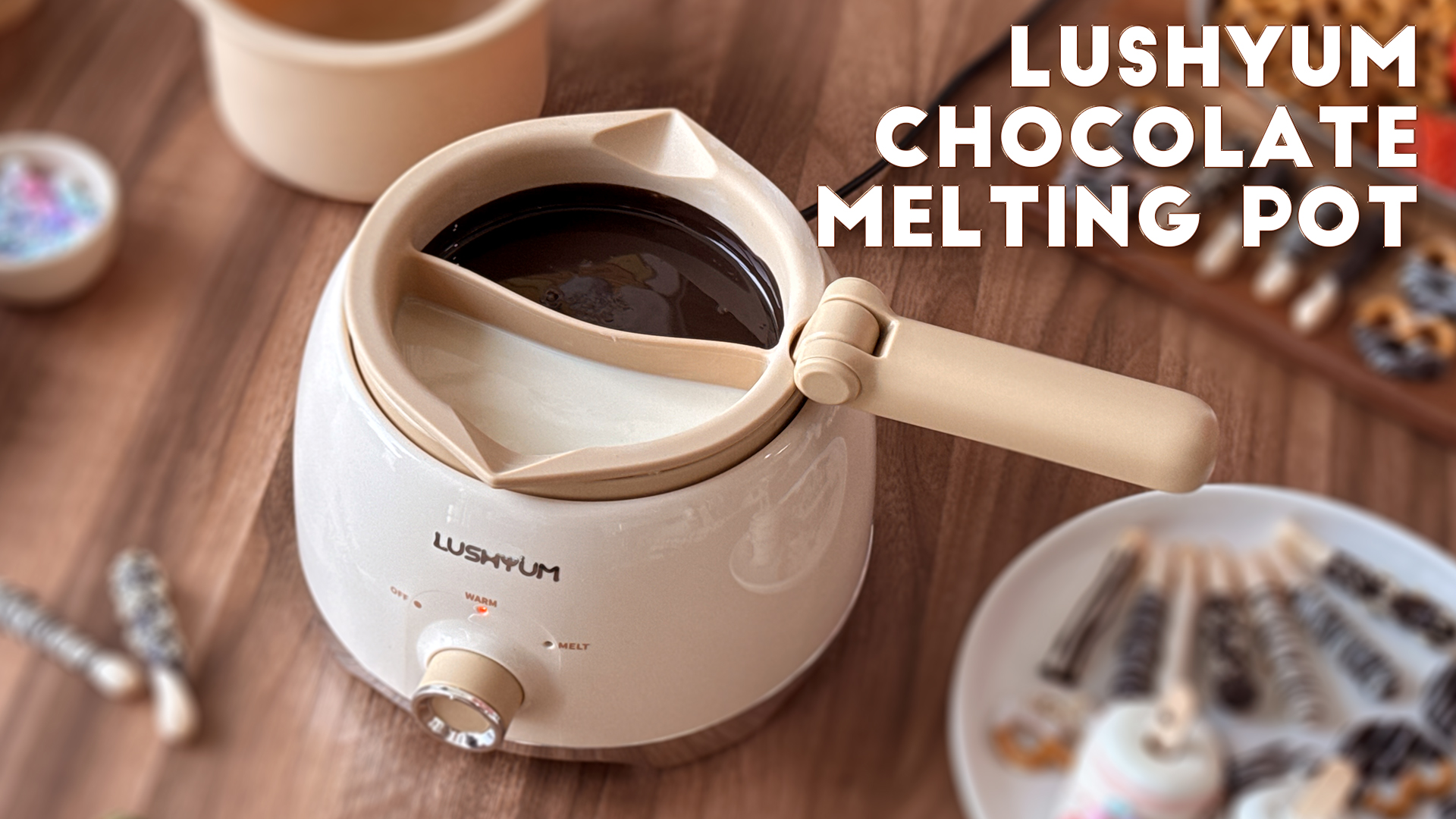 Amazon.com: LUSHYUM Chocolate Melting Pot Candy Melts Melter with