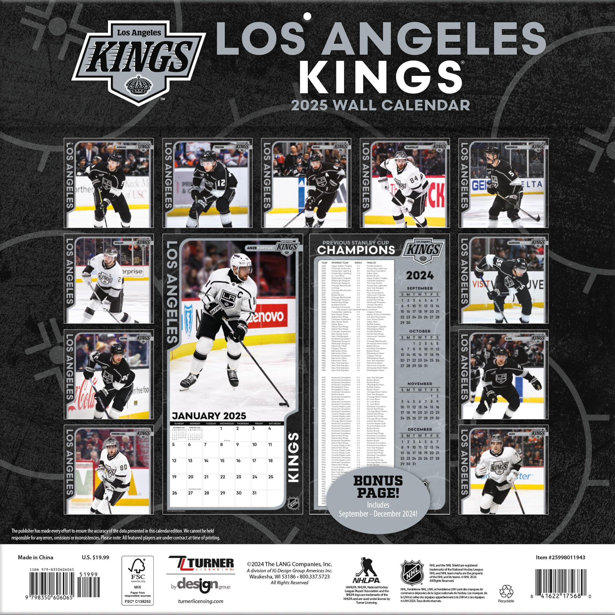 NHL Edonton Oilers – Póster De Pared Con Pasadores De Presión De