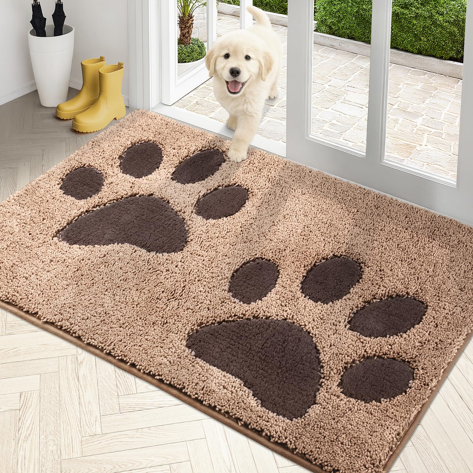 PURRUGS Dirt Trapping Door Mat