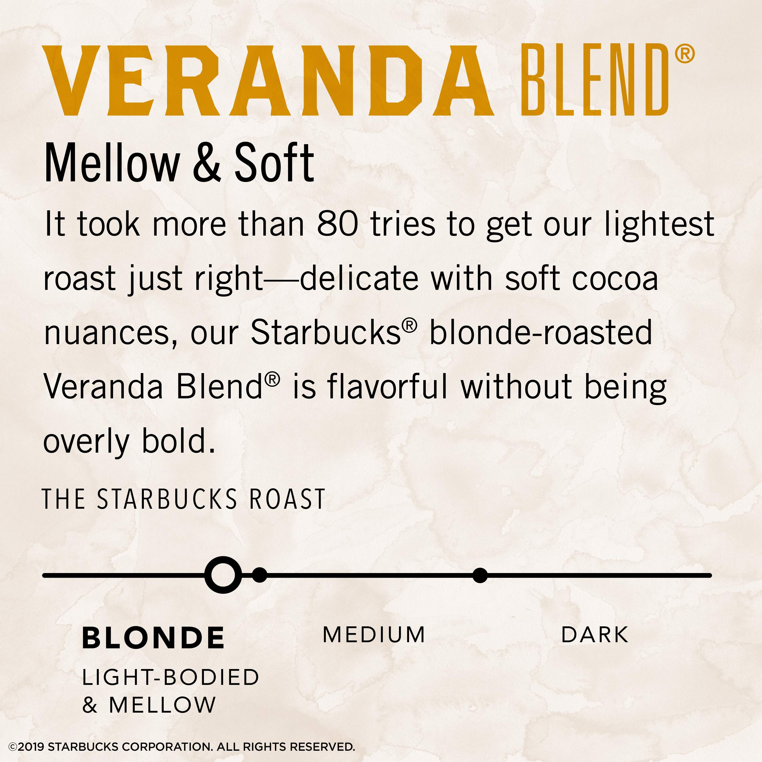 Starbucks VIA Instant Coffee—Starbucks Blonde Roast Coffee—Veranda