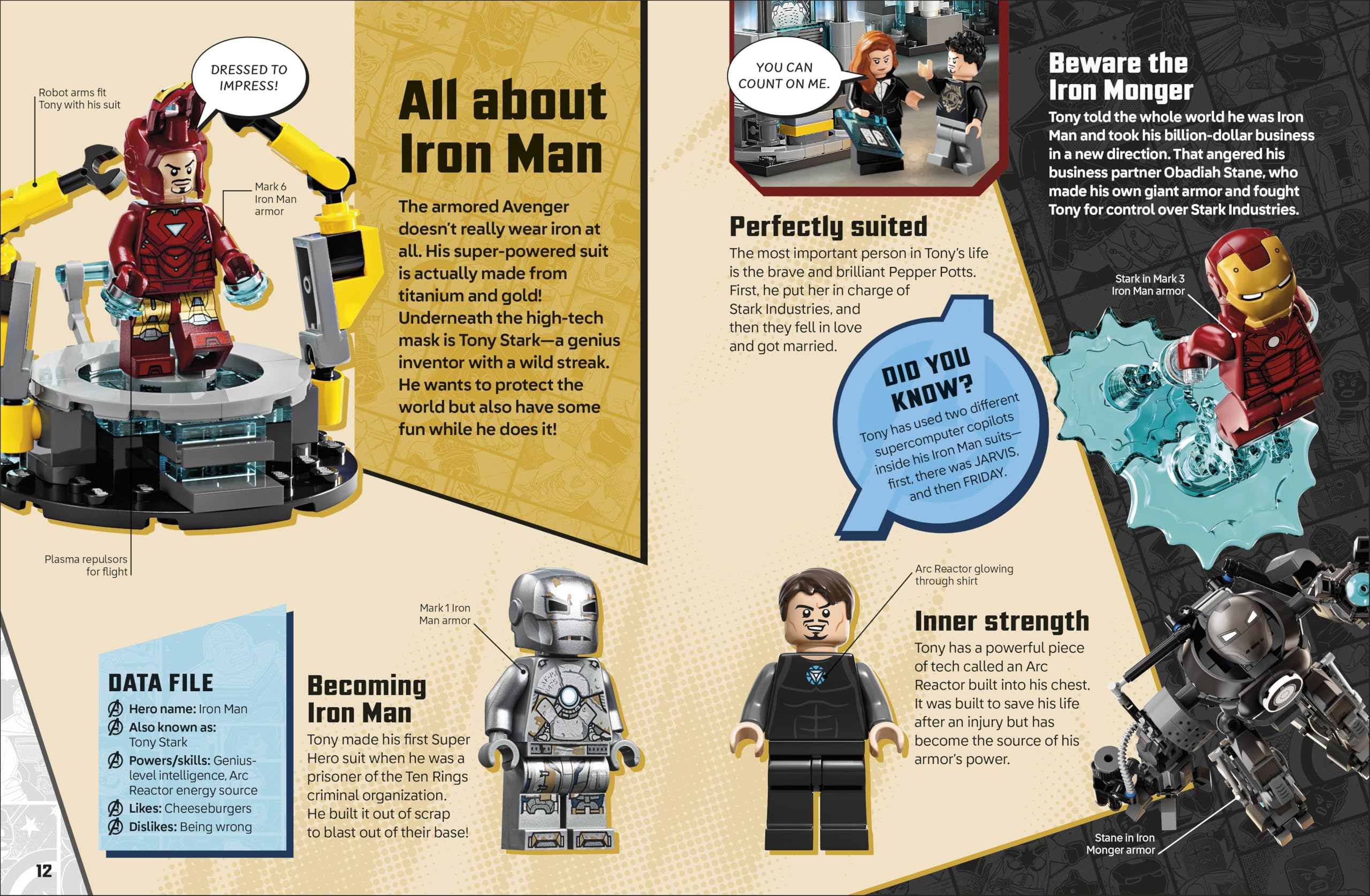LEGO Marvel Secrets of the Avengers: With Exclusive Minifigure