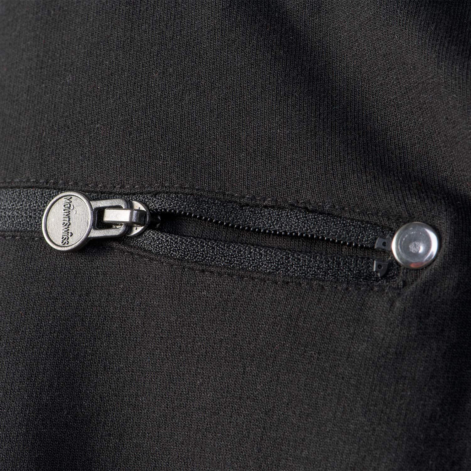 Mount Swiss Herren Cargo Shorts mit 6 Taschen & Klett- BZW. Reiß-Verschluss I Freizeit Hose Herren kurz in Anthrazit, Schwarz, Stahlgrau, Blaugrau Größe S - 8XL