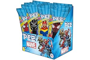 PEZ Candy: Marvel Assortment (Pack of 12, individually wrapped)