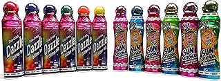 Dazzle & Sunsational Premium Bingo Dauber Combo Kit 12 Pack - Mixed Dozen Includes 6 Dazzle Glitter Ink & 6 Ultra Bright S...