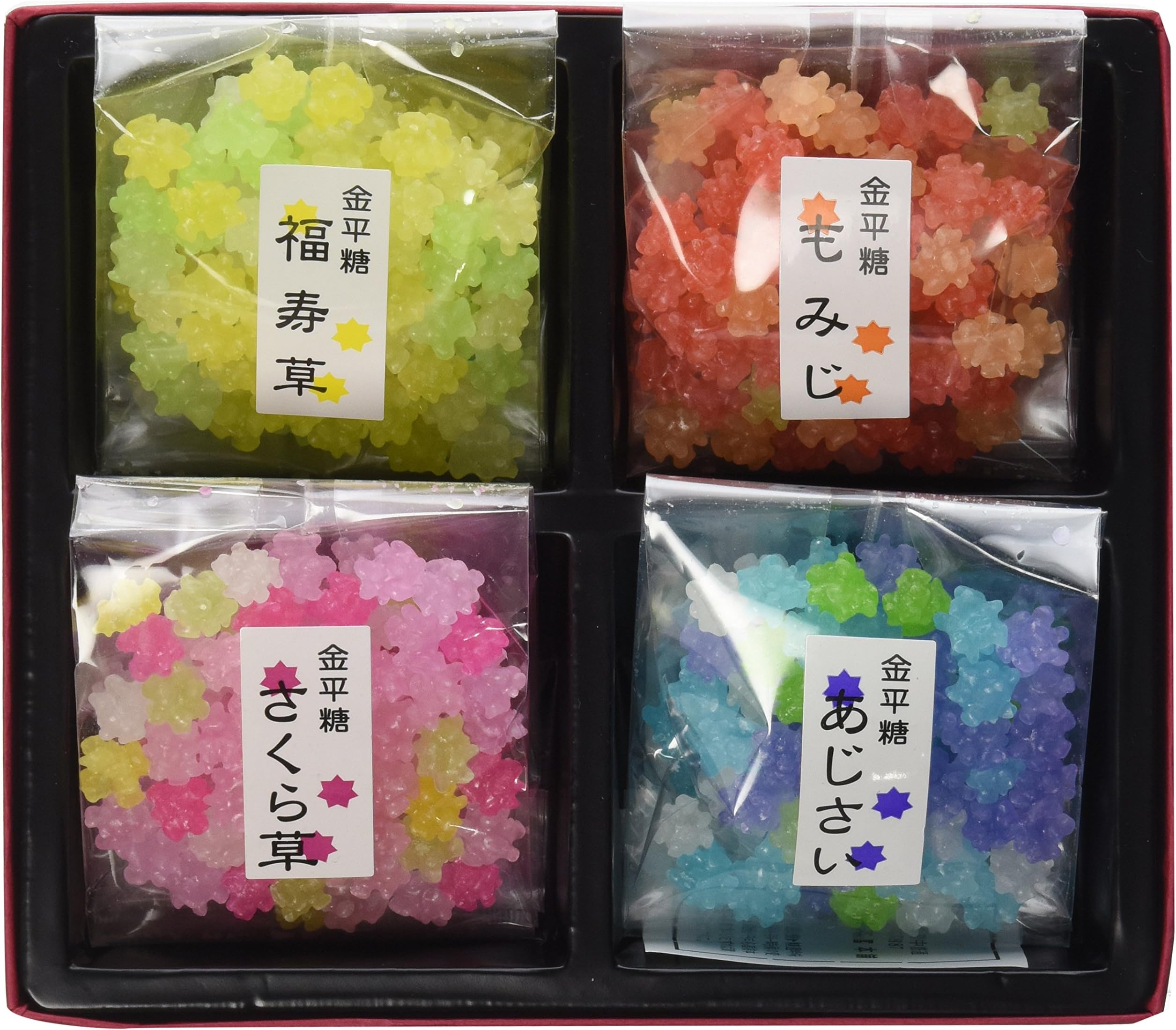Konpeito [Kyoto Four Seasons] (40g X 4 ) [Japan Import]