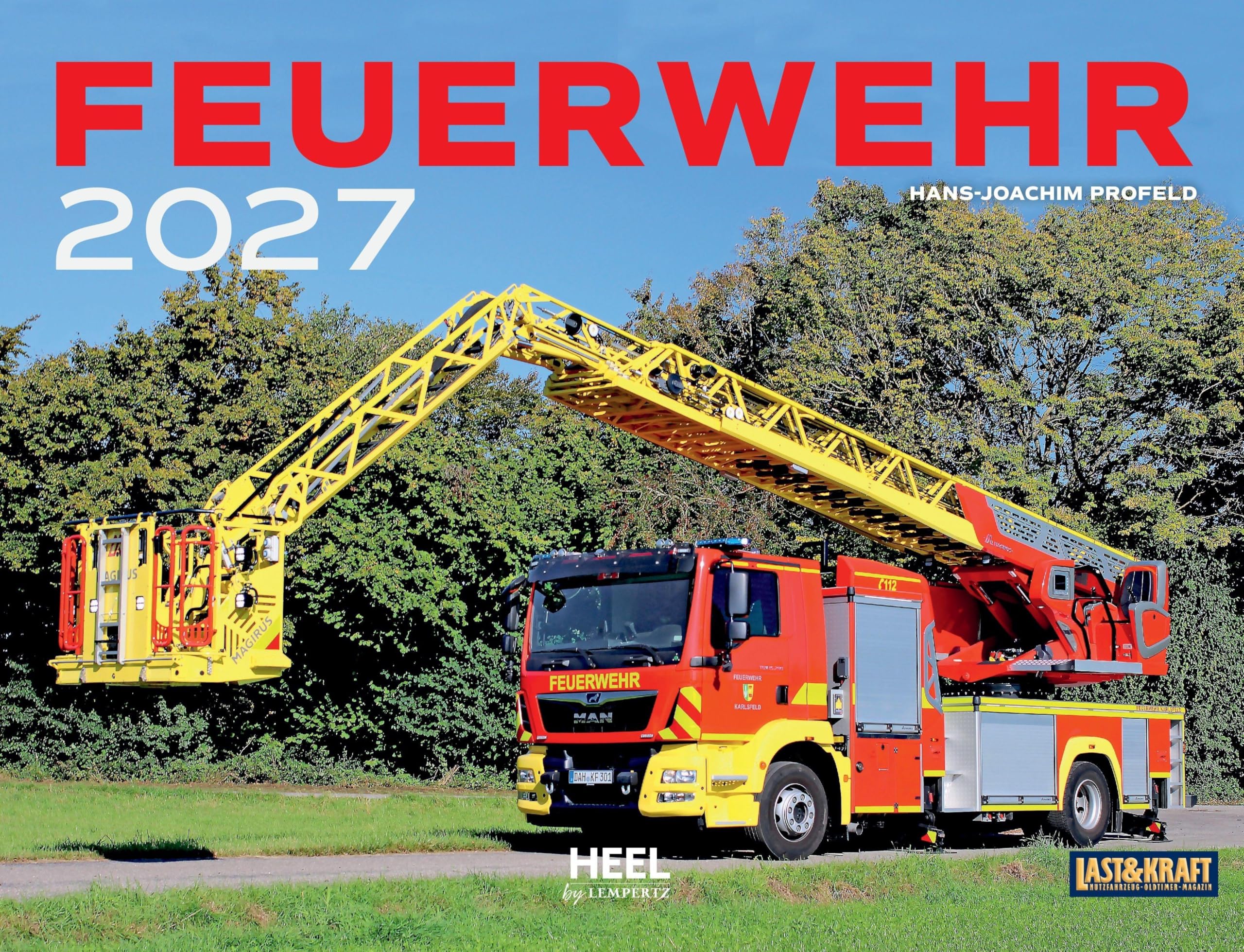 Feuerwehr 2027 Eintragkalender: Wandkalender