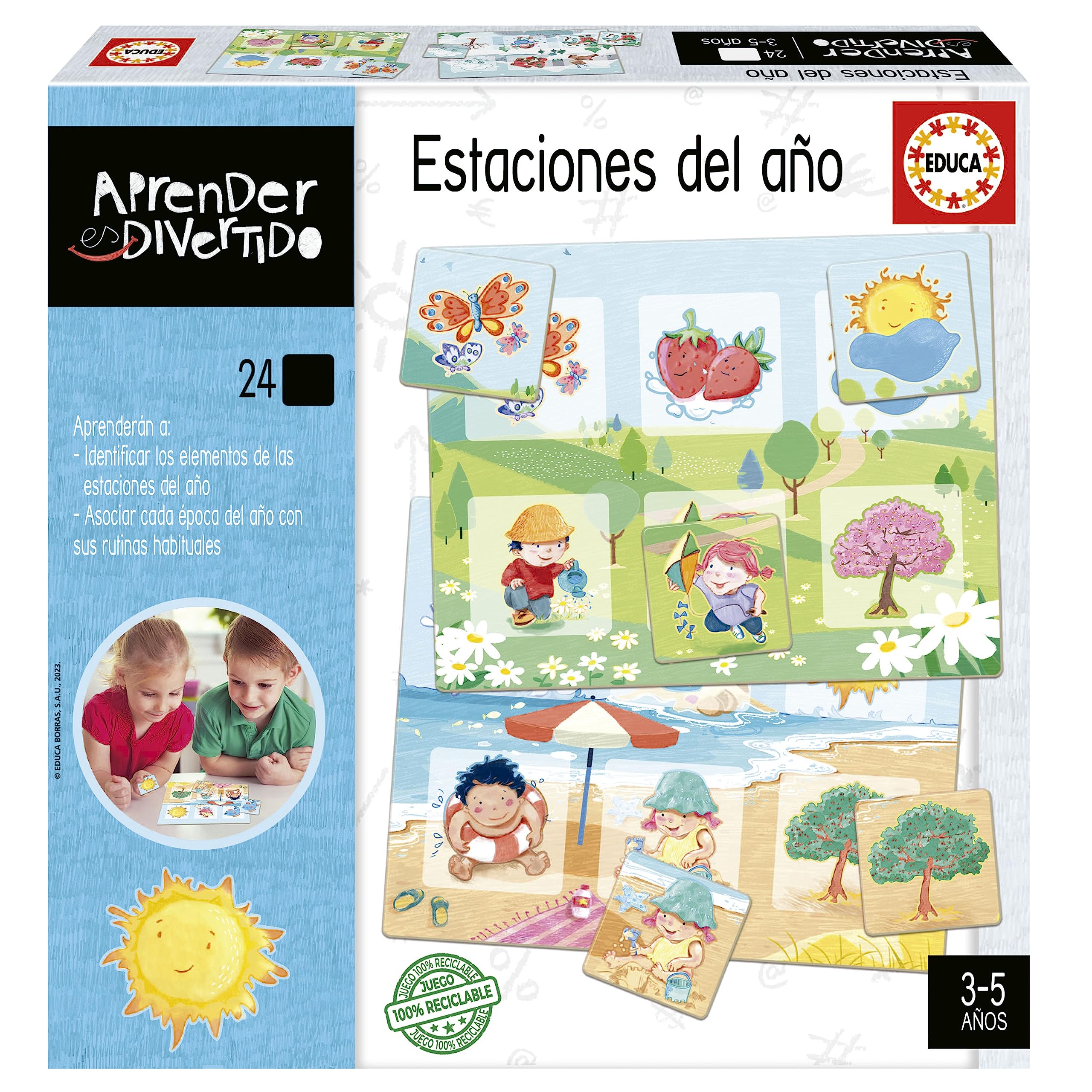 Educa 19829 Learning Makes Fun Seasons