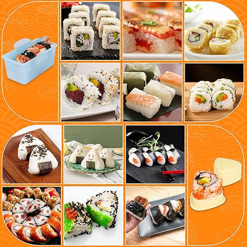 Miniatura 7 de Molde de spam para musubi, juego de moldes para sushi onigiri, fabricante de pasta de sésamo de cocina, kit de moldes Masubi antiadherentes,