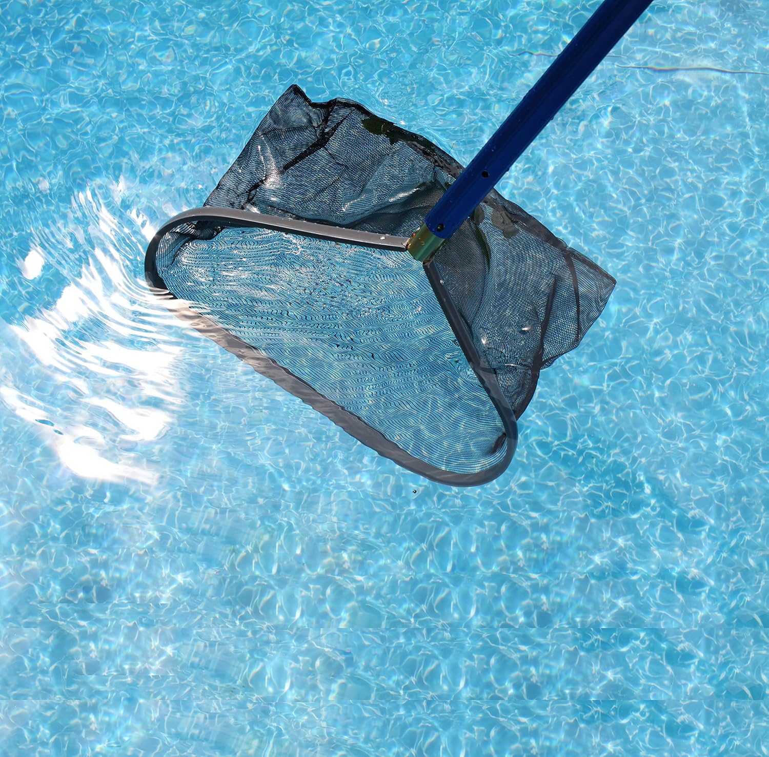 Aqua EZ Professional Nylon Deep-Net Pool Skimmer LR16N (Aluminum Frame) (POLE NOT INCLUDED)