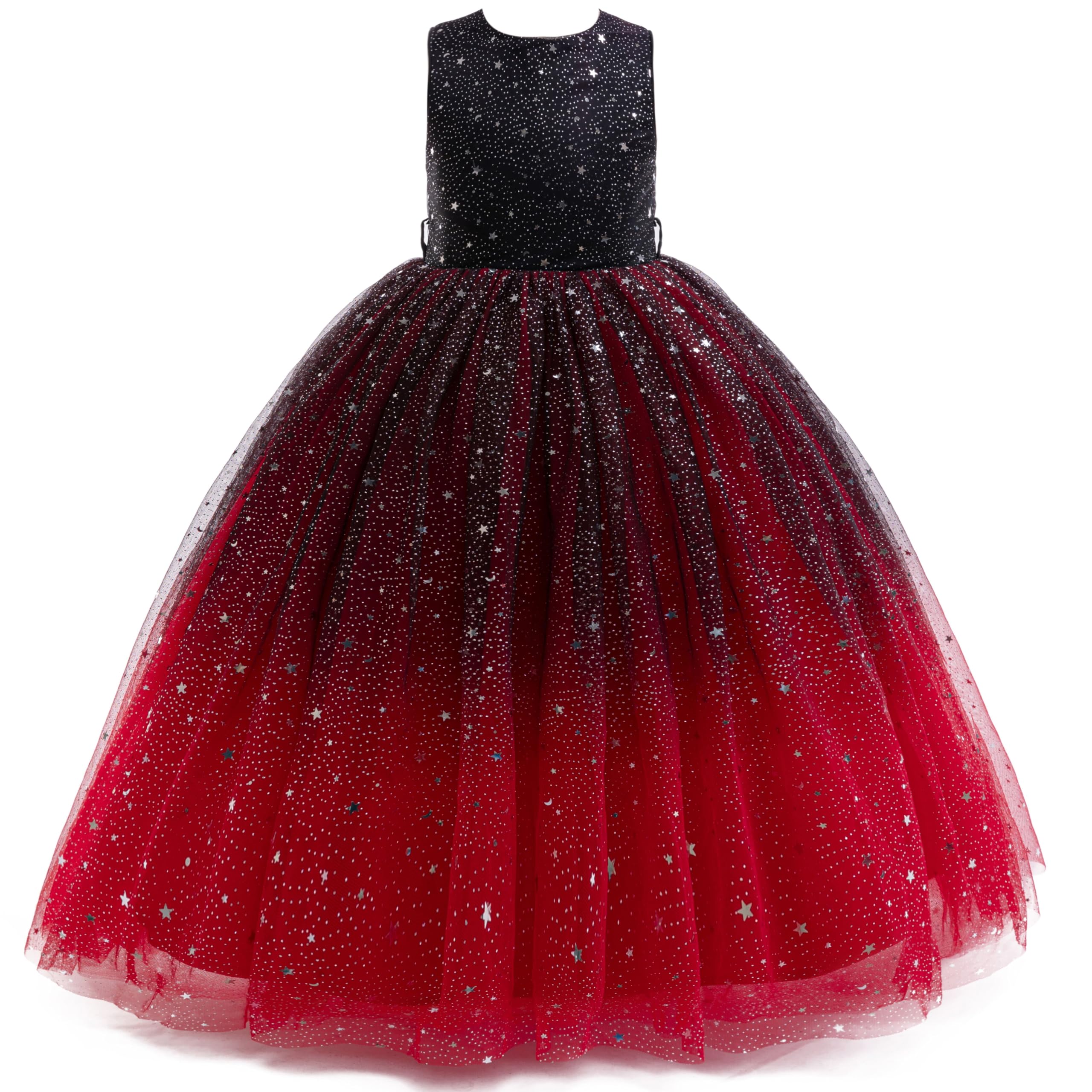 Flower Girls Tulle Dress Bridesmaid Sparkle Wedding Pageant Dresses Princess Birthday Party