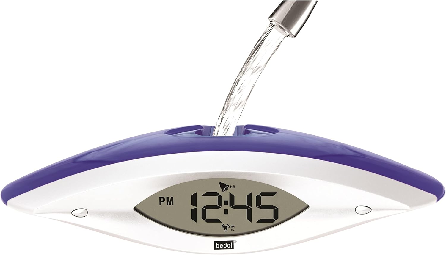 Bedol Recyclable & EcoFriendly Water Clock Alarm Clock