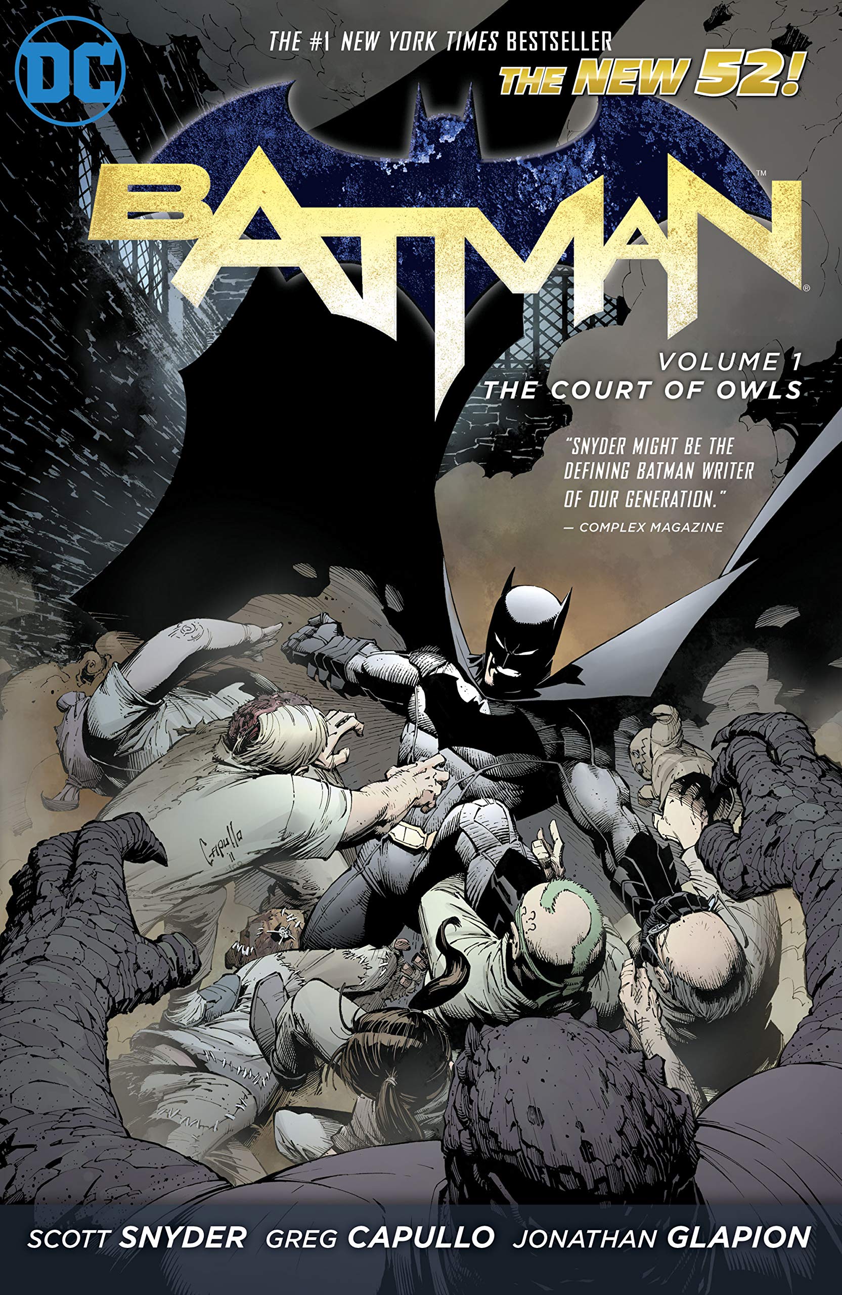 Batman (2011-2016) Vol. 1: The Court of Owls (Batman Graphic Novel)