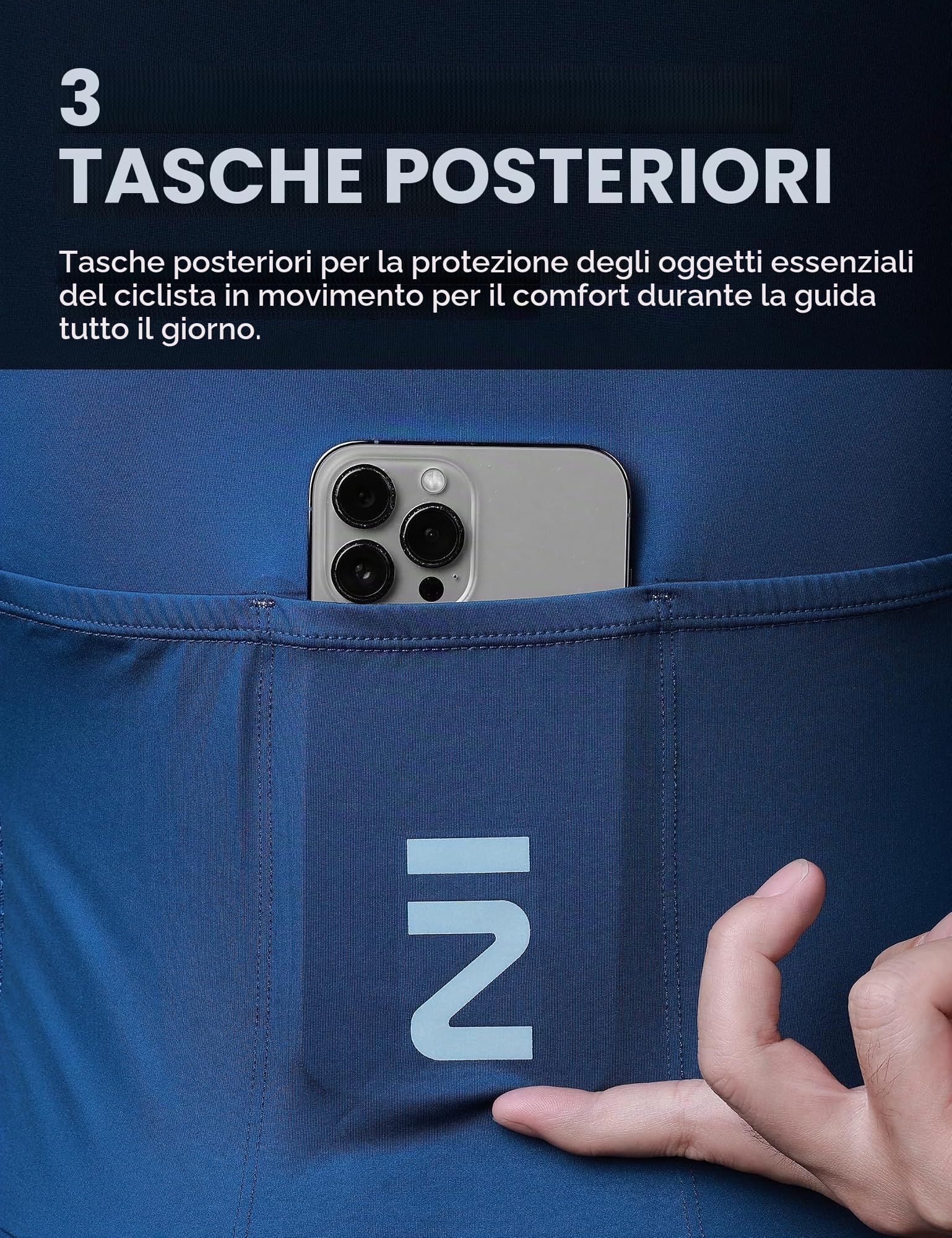 INBIKE Maglia Ciclismo Uomo con Maniche Lunghe Maglia MTB Maglia Bici Traspirante Asciugatura Rapida Magliette Mountain Bike