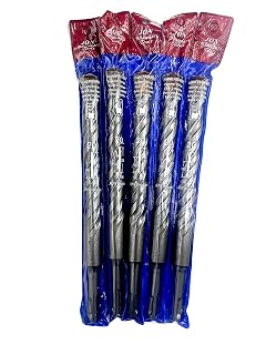 Jon Bhandari Tools 20mm x 310mm SDS Rotary Hammer Drill Bit Set – Heavy Duty Carbide Tipped Concrete & Masonry Drill Bits for Brick, Cement, Stone, Wall – Pack of 5