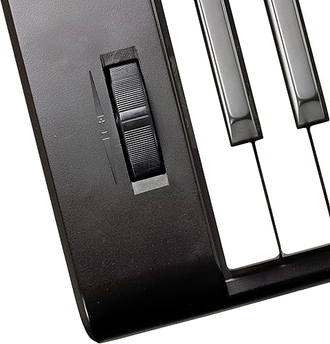 Miniatura 10 de RockJam Piano de teclado de 61 teclas con kit de curva de tono soporte para teclado banco de piano auriculares aplicación de piano y calcomanías de