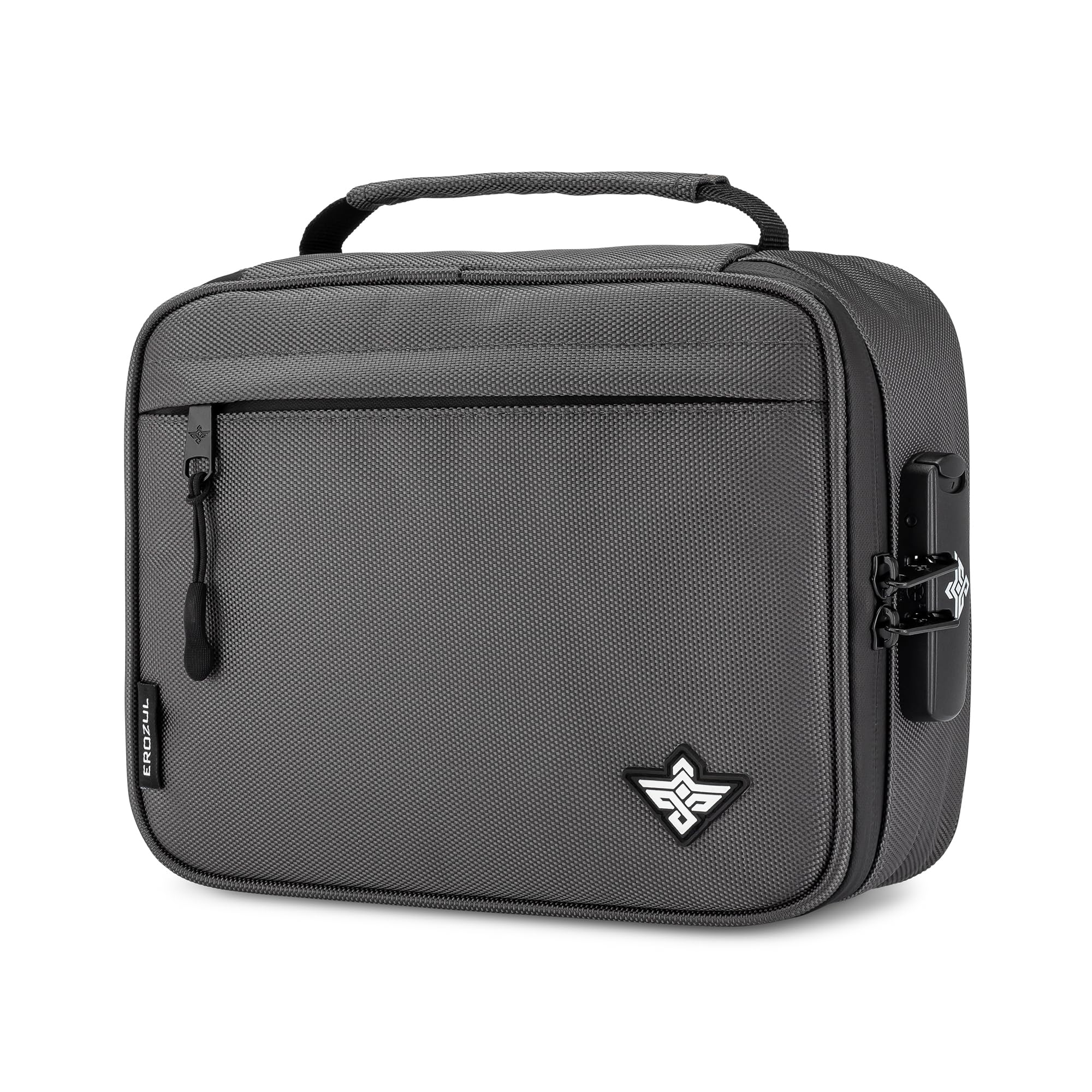 Erozul Exodus Storage Travel Bag with Combination Lock Water Resistant Organizer Case Toiletry Bag Dopp Kit Makeup or Toiletry Bag for Men & Women (