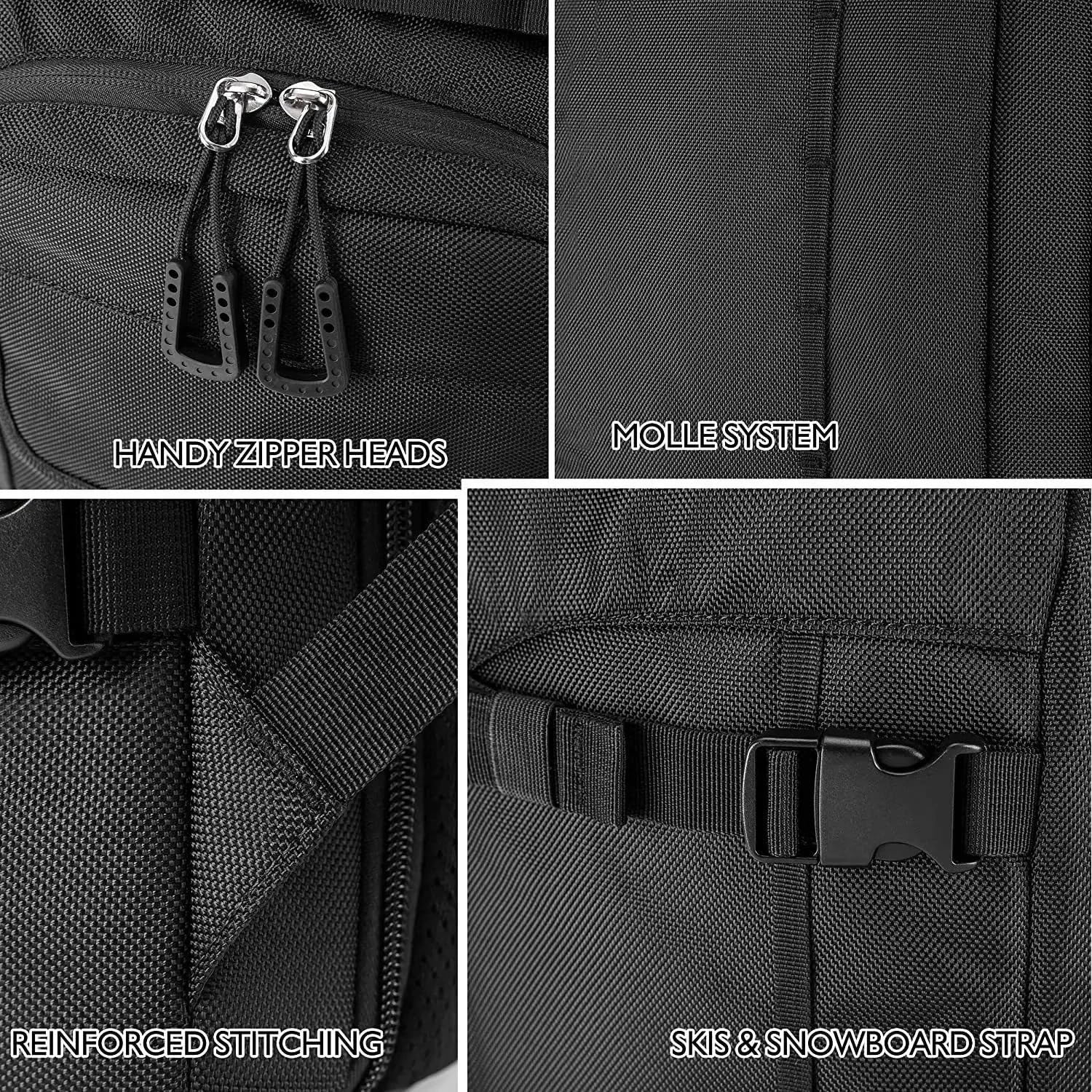 Attrezzatura da Sci Borsa per Scarponi da Neve in Nylon Impermeabile Borsa per Guanti Borsa per Attrezzatura da Sci Zaino Borsa Sportiva Borsa per Scarponi da Sci