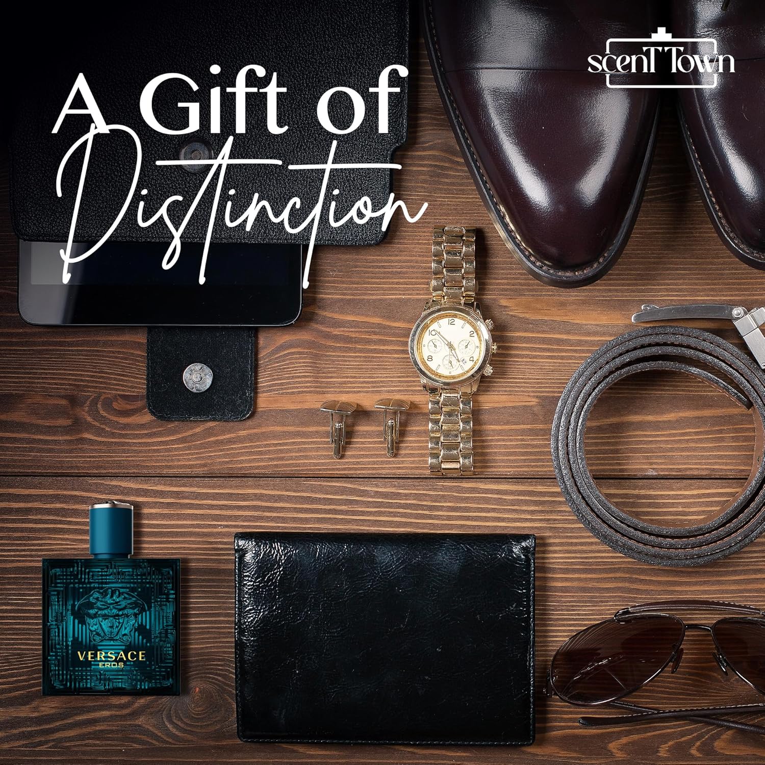 Scentown Mens Cologne Gift Sets Mini Bottle – Designer Mens Cologne Sampler Sets with Empty Refillable Atomizer – Box Includes Versace, Moschino, Mont Blanc, Jimmy Choo Travel Size (0.17 Oz Each) - Image 9