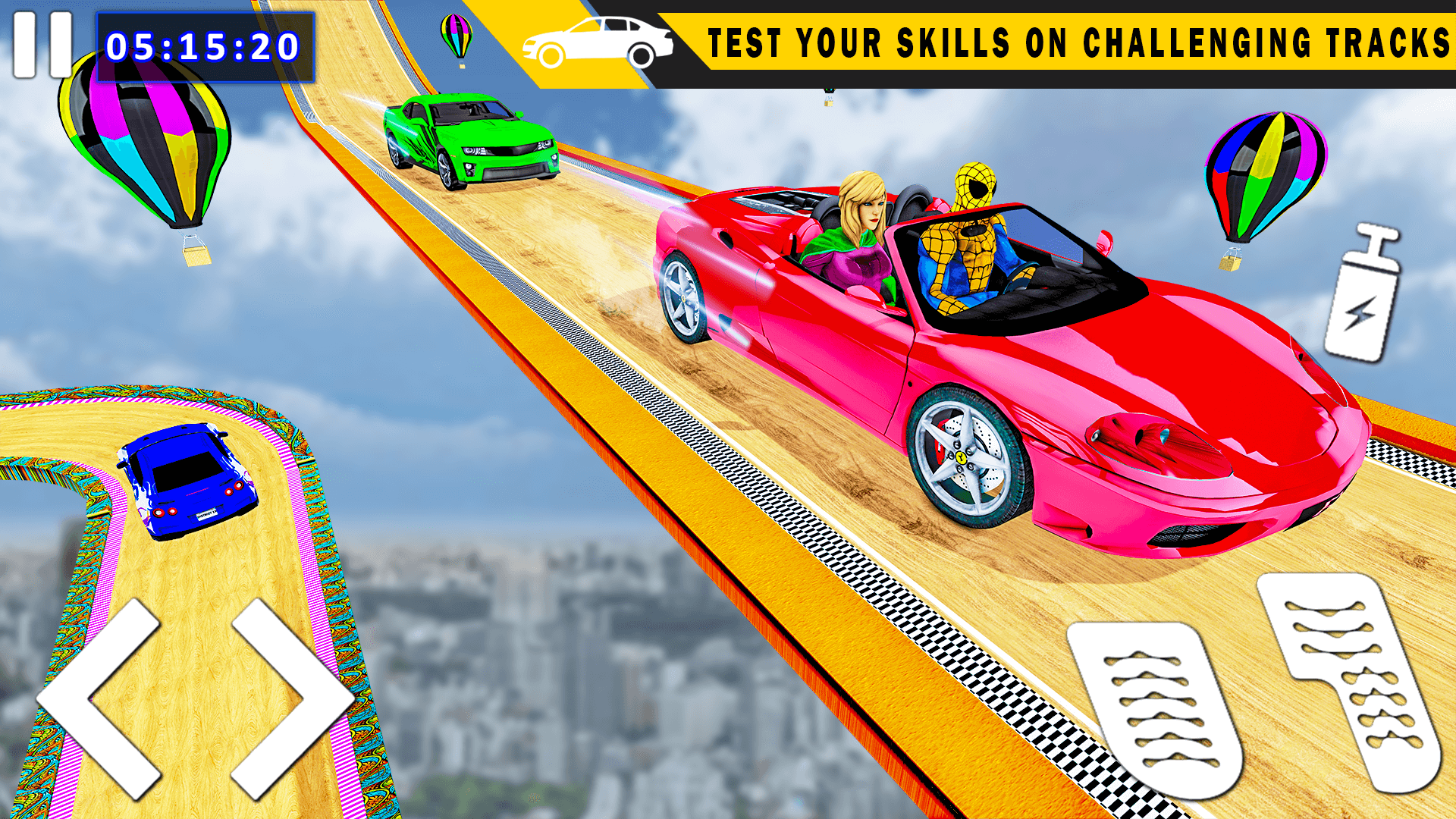 Spider Superhero Car Stunts Racing Games-Amazonアプリストアのアプリ