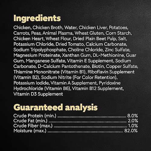 Miniatura 8 de Cesar Home Delights Adult Wet Dog Food, Slow Cooked Chicken & Vegetables Dinner in Sauce 3.5 oz., 24 Count (Pack of 1)